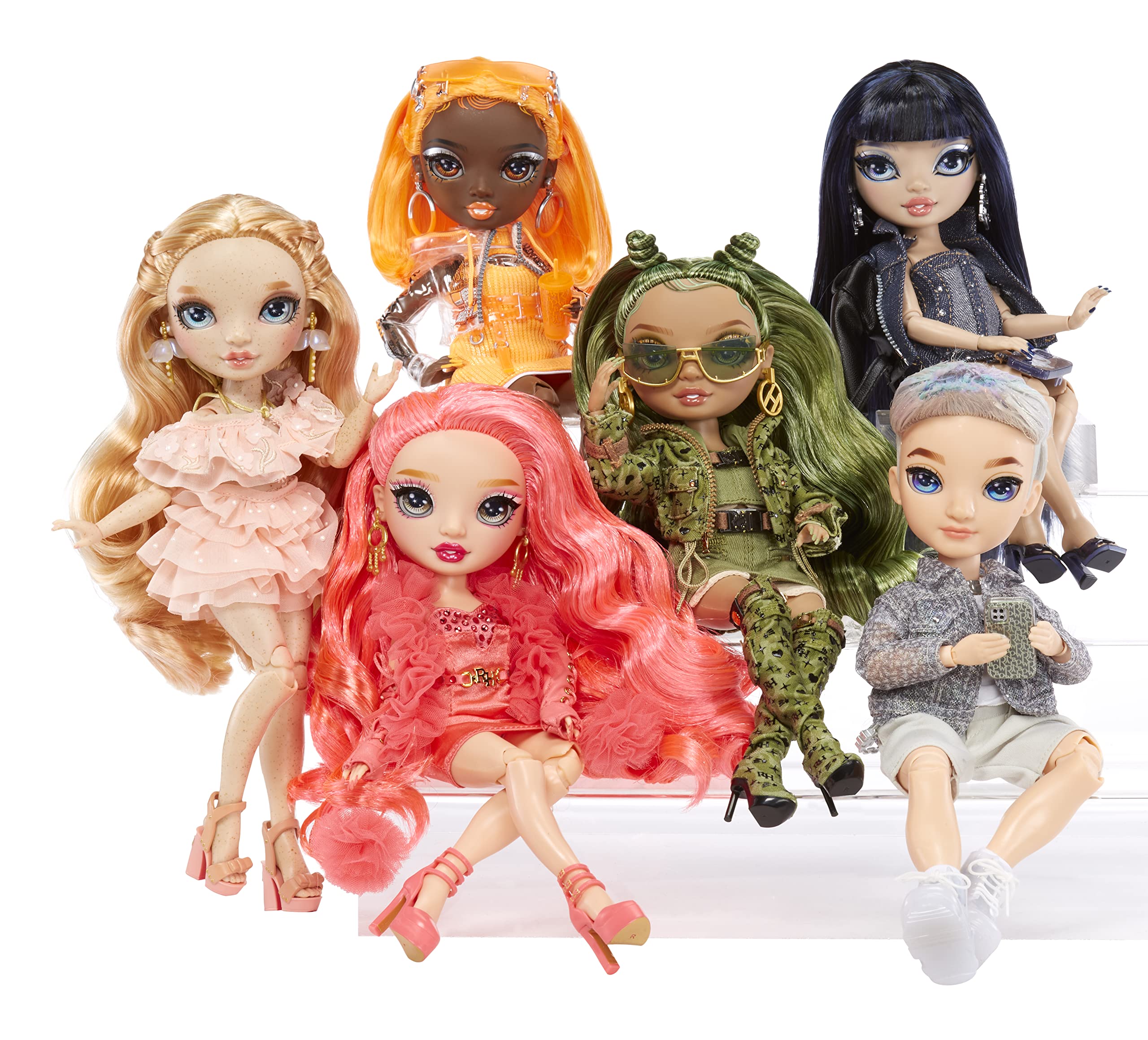 Rainbow High Fashion Puppe – Victoria Whitman mit Sommersprossen – Hellrosa Outfit &amp; 10+ Spielzubehör 6