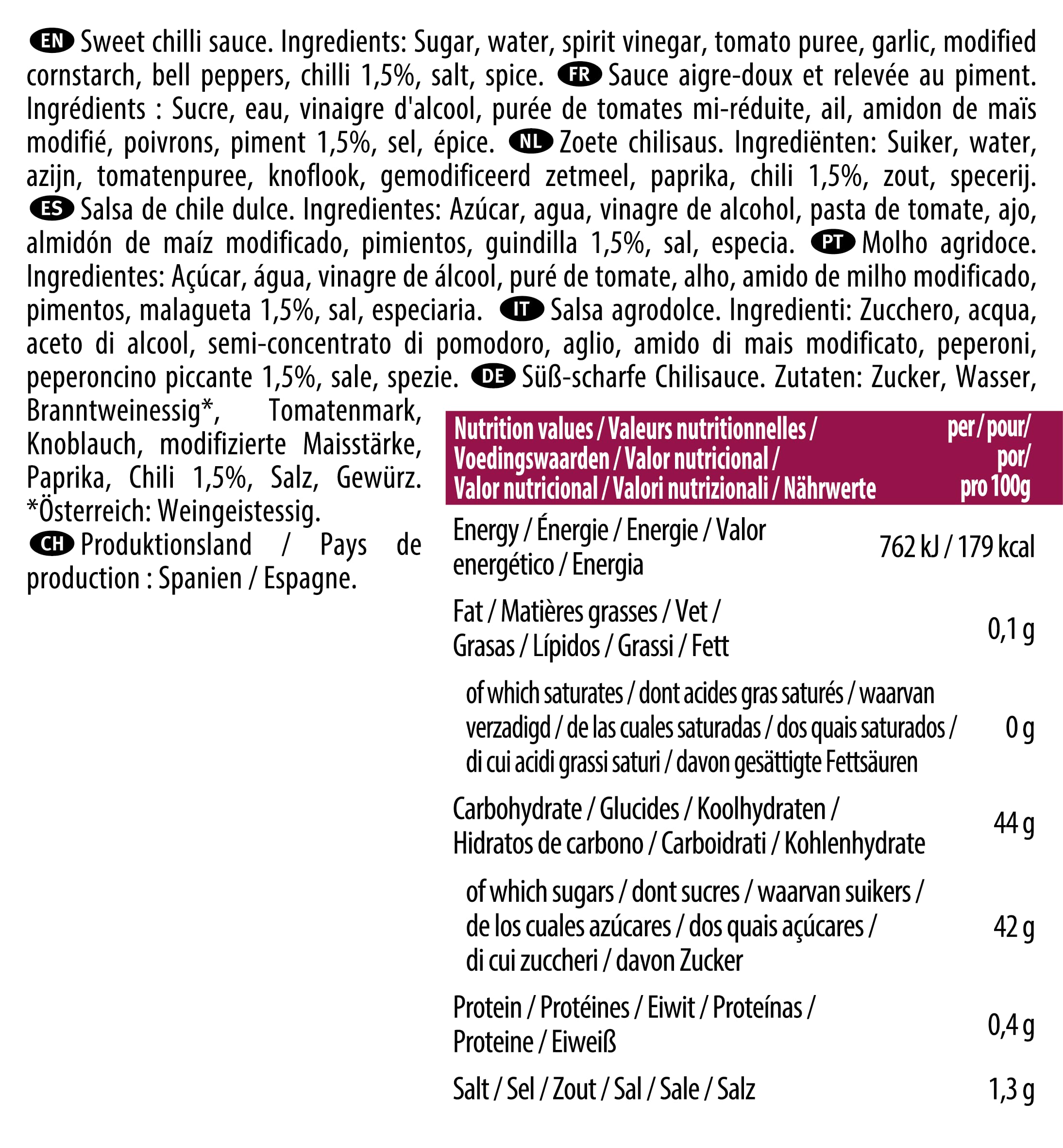 Heinz Sweet Chilli Sauce 875 ml 3