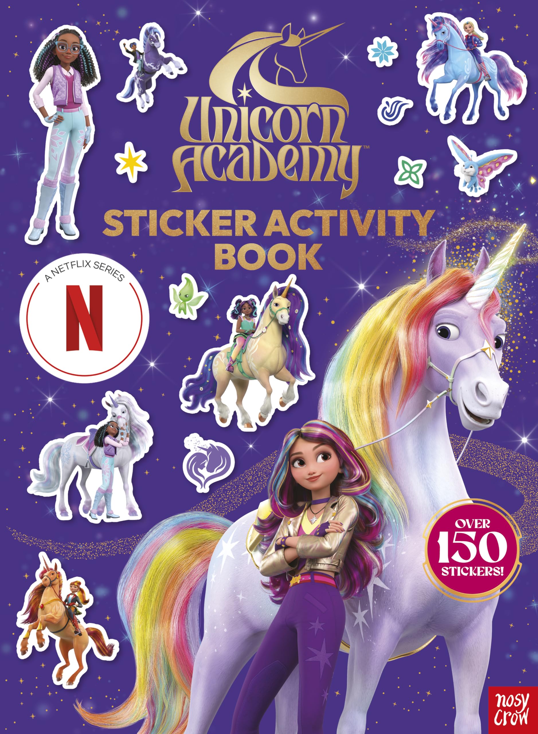 Unicorn Academy Nosy Crow Sticker Activity Book | Paperback | Ages 4-7