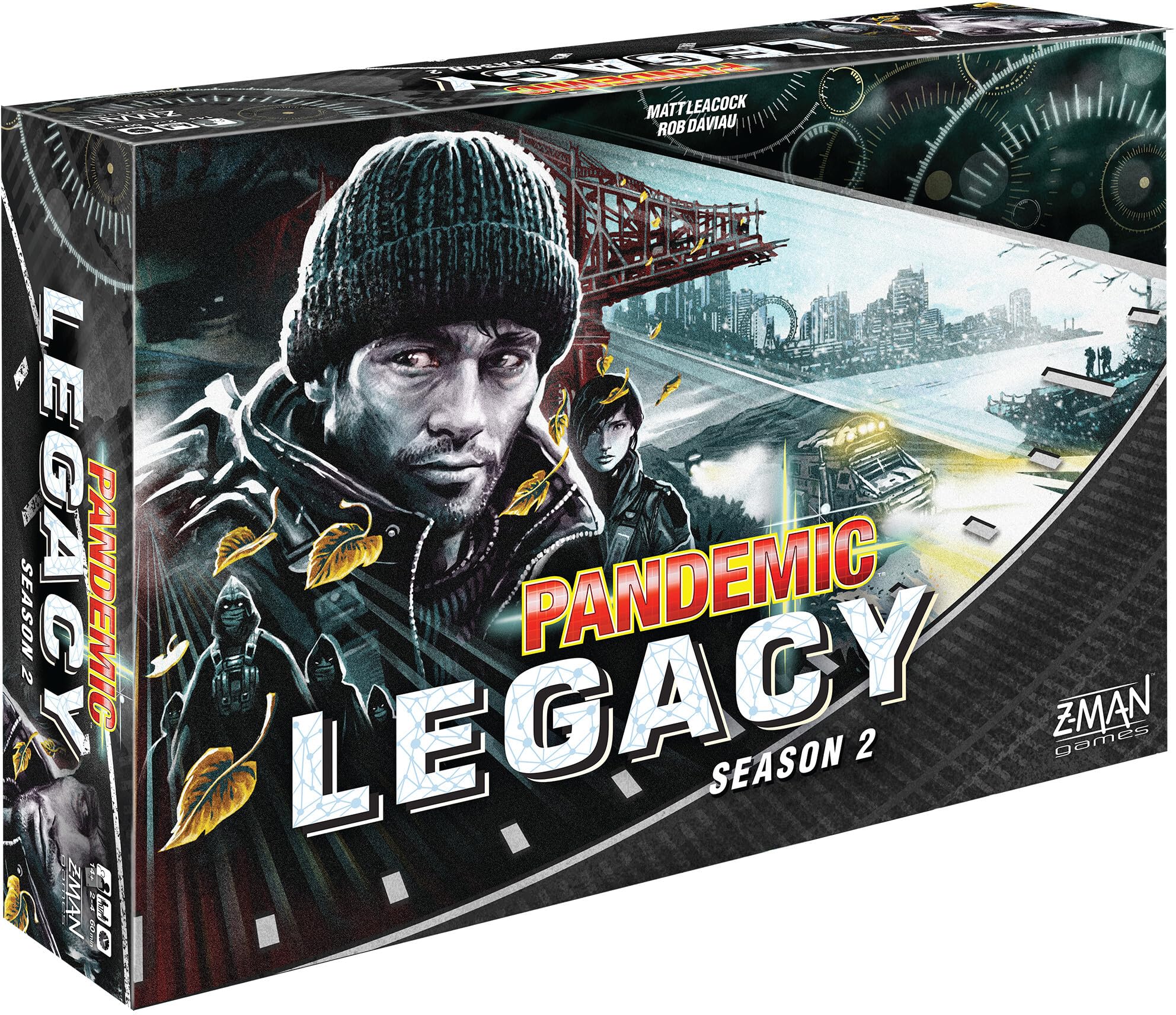 Z-Man Games Pandemic Legacy Season 2 Black Edition Board Game 1