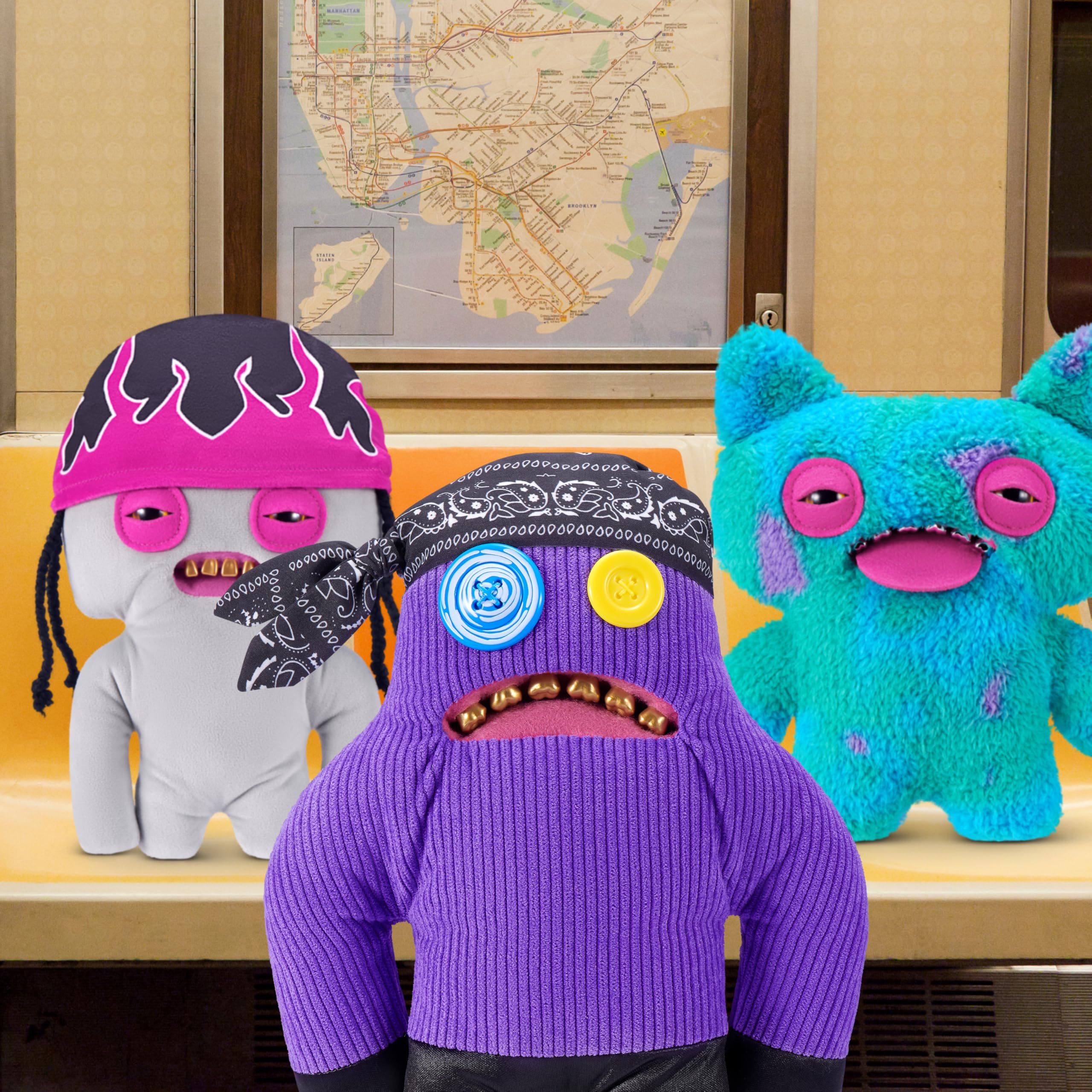 Fuggler Fugg Life 9-Inch Plush Toy (Sasquoosh) by ZURU – Funny Ugly Monster 5