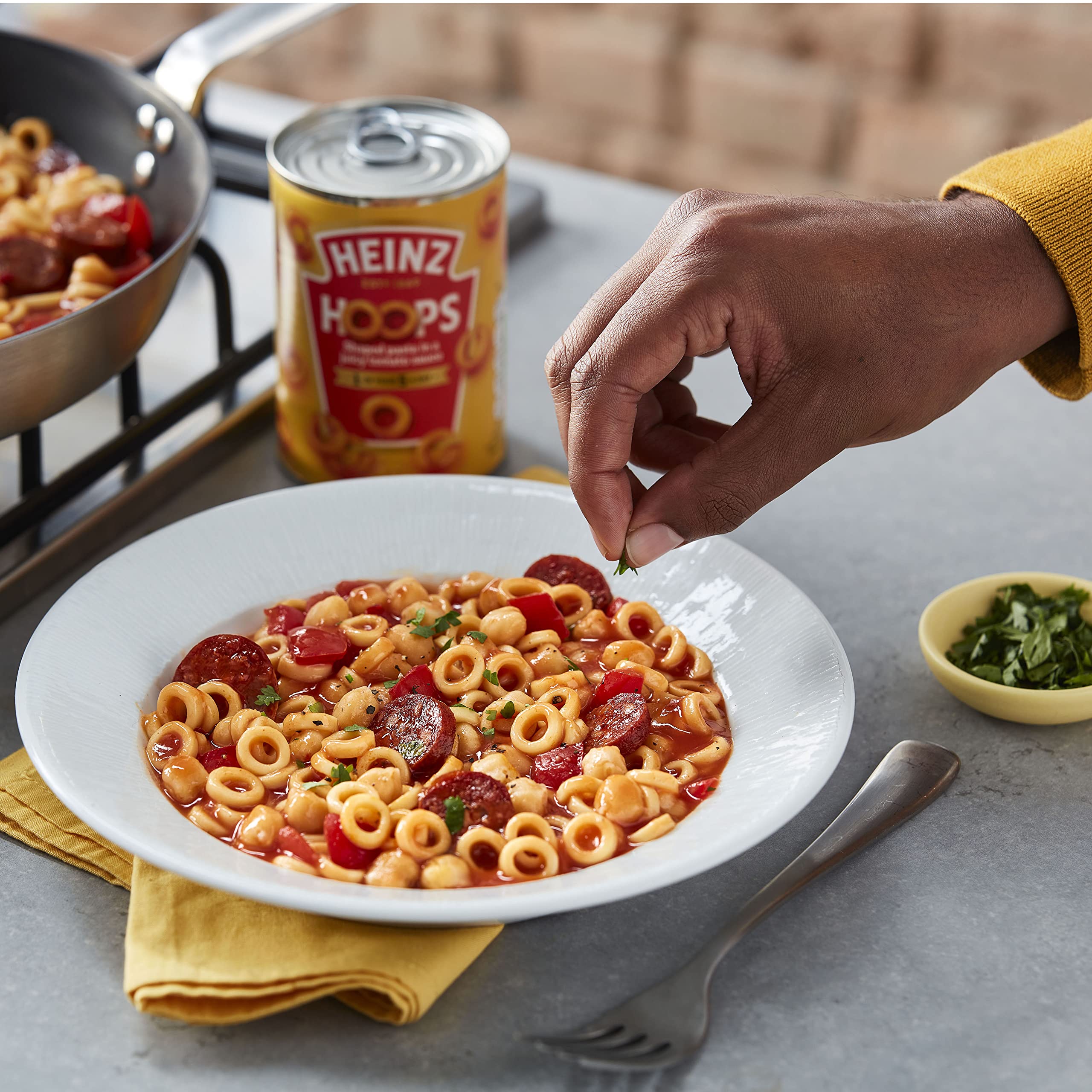 Heinz Spaghetti Hoops in Tomato Sauce (205g Pack of 3) 4
