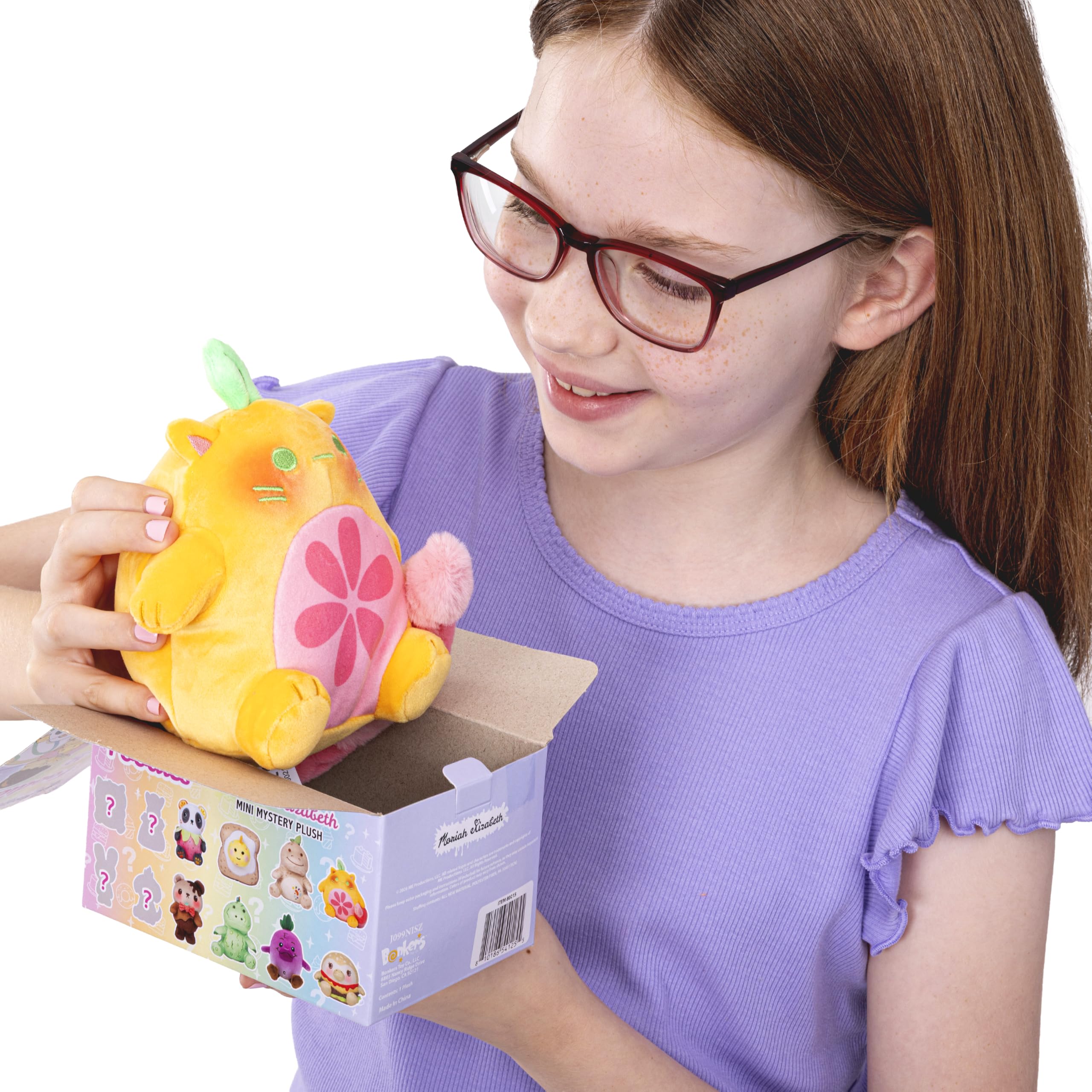 Moriah Elizabeth Foodies Series 5 Mini Mystery Plush - 6 Inch Soft Doll | Blind Box Surprise | Ages 3+ 4