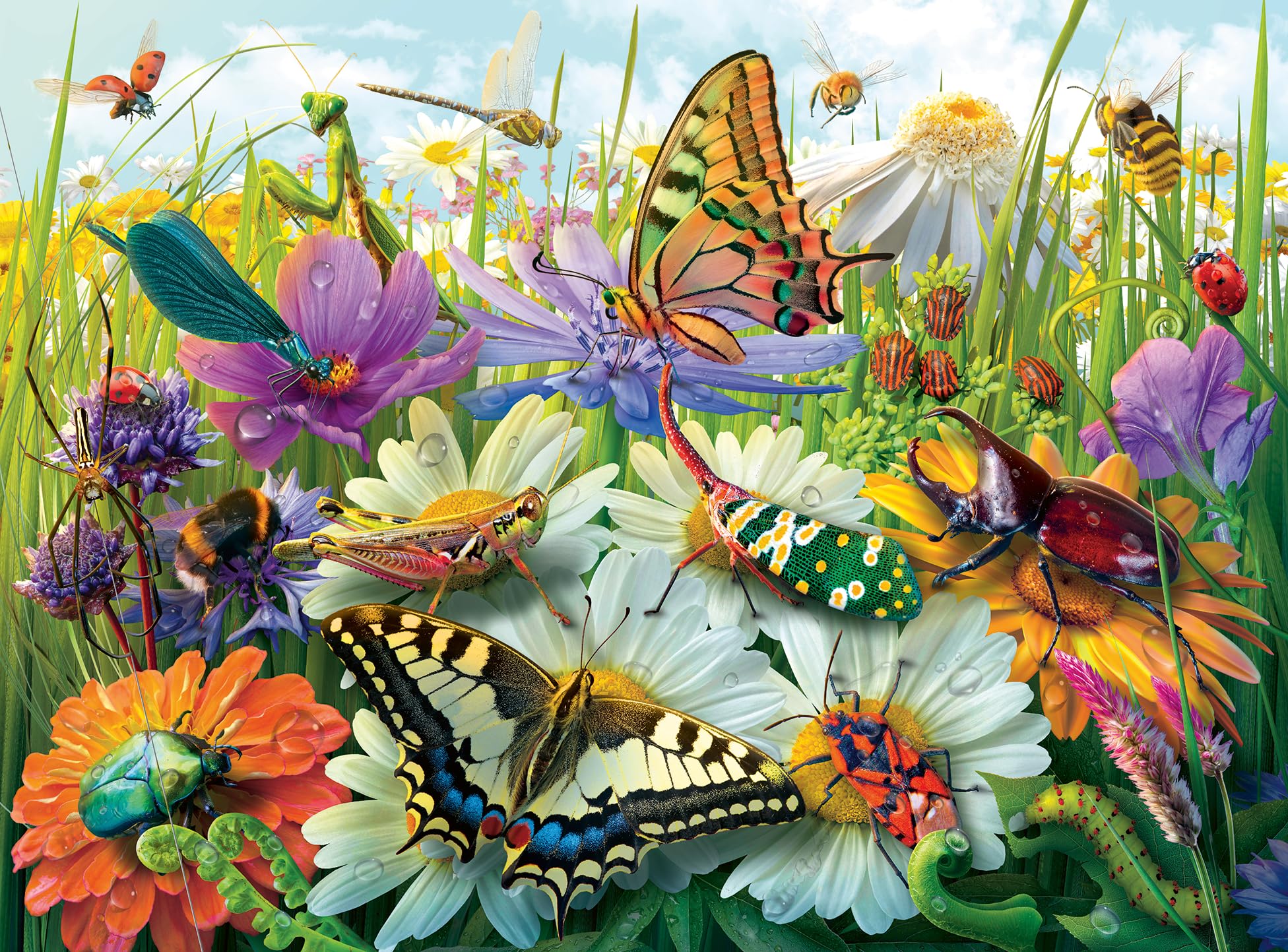 Ravensburger Wonderful World of Insects - 100 Piece Jigsaw Puzzle for Kids | XXL Pieces 1