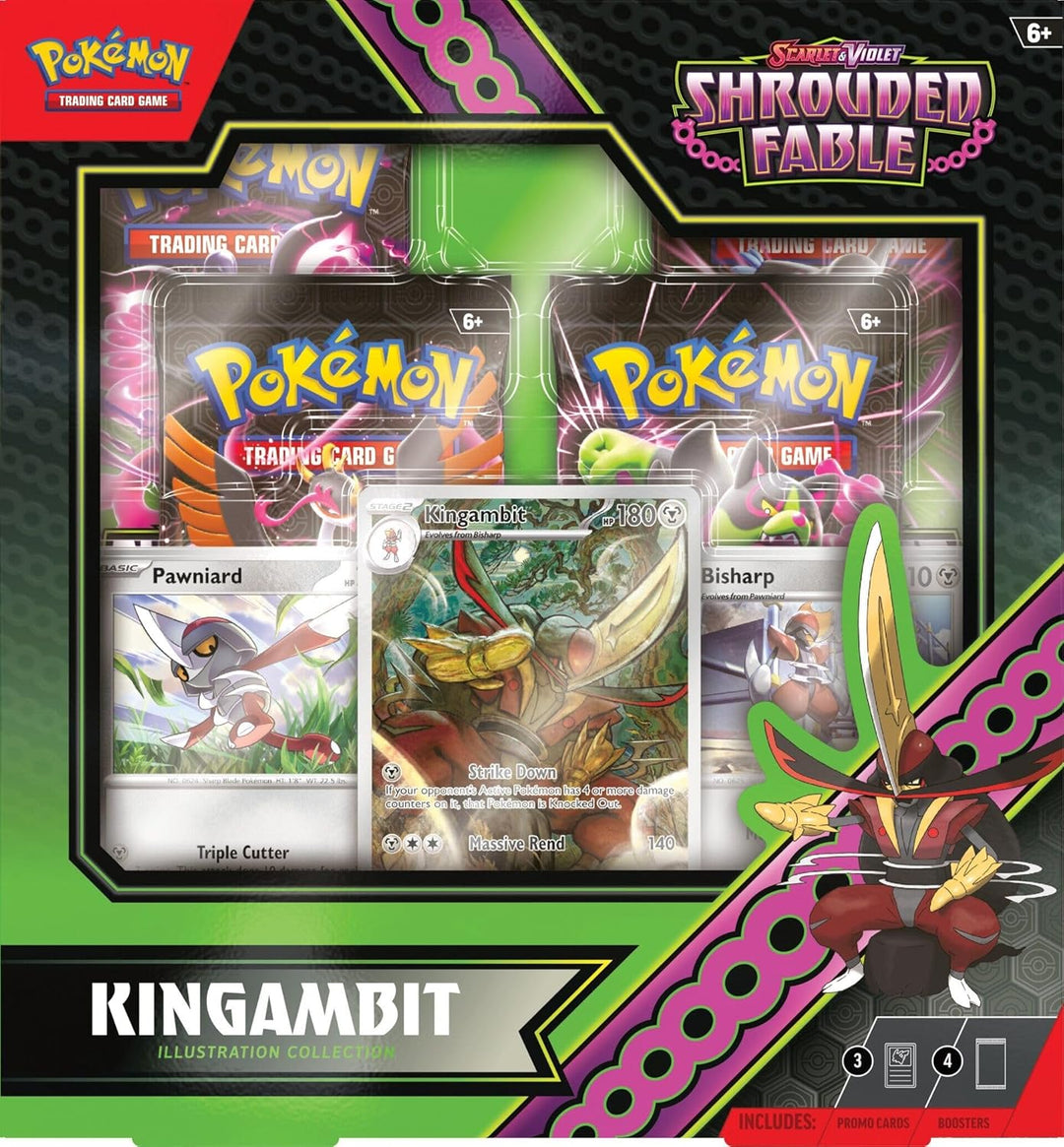 Pokémon Scarlet & Violet—Shrouded Fable Kingambit Illustration Collection (Kingambit Illustration Collection)