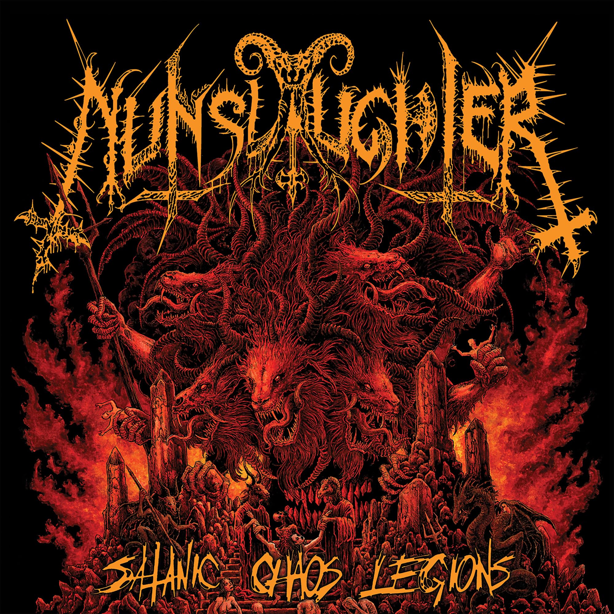 NUNSLAUGHTER - Satanic Chaos Legions [audioCD]