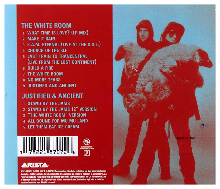The KLF - The White Room Audio CD
