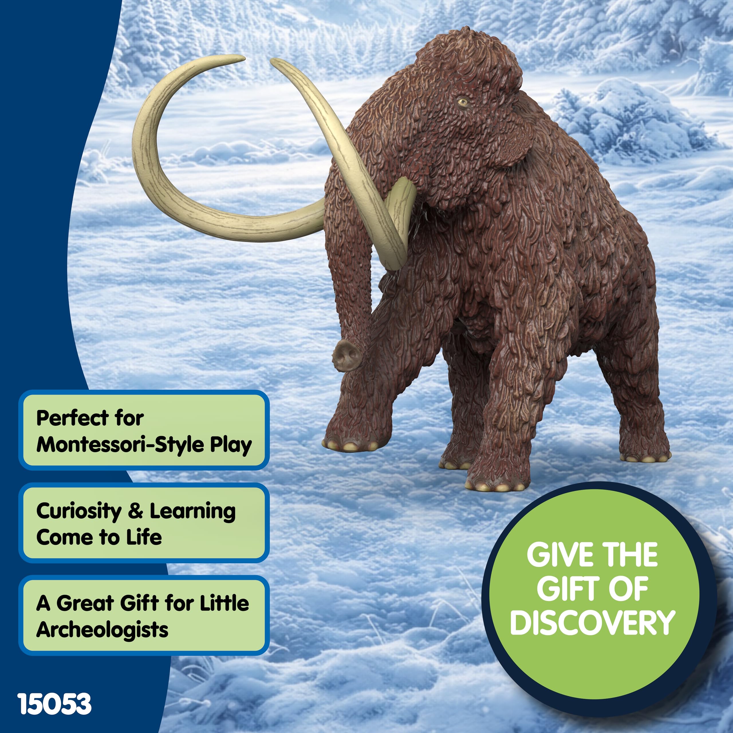 Schleich Mammoth Figure 15053 | Plastic Miniature Figure | Ages 6+ | Multicolor 5