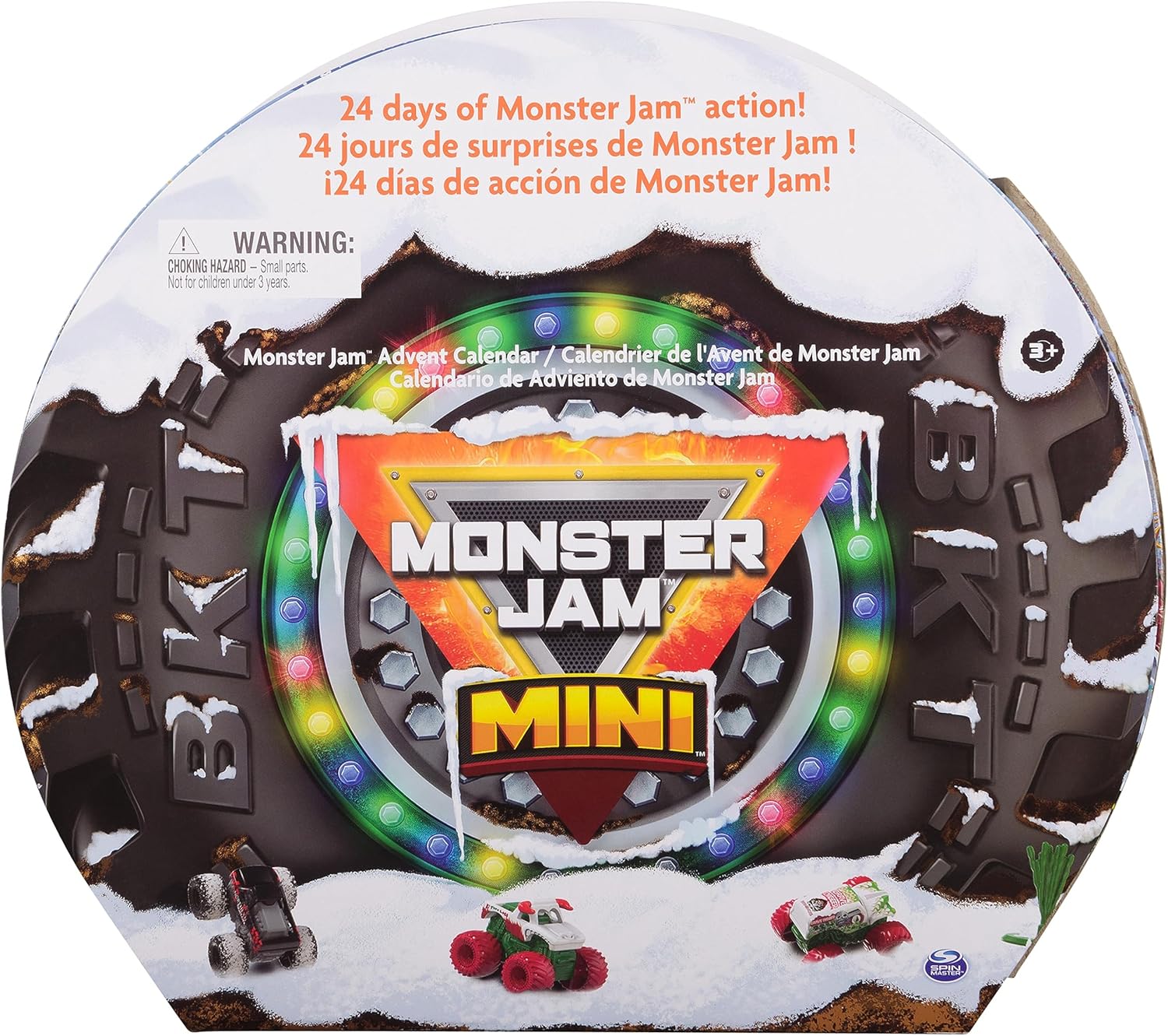 Monster Jam Mini Christmas Advent Calendar - 24 Days of Monster Trucks & Accessories 1