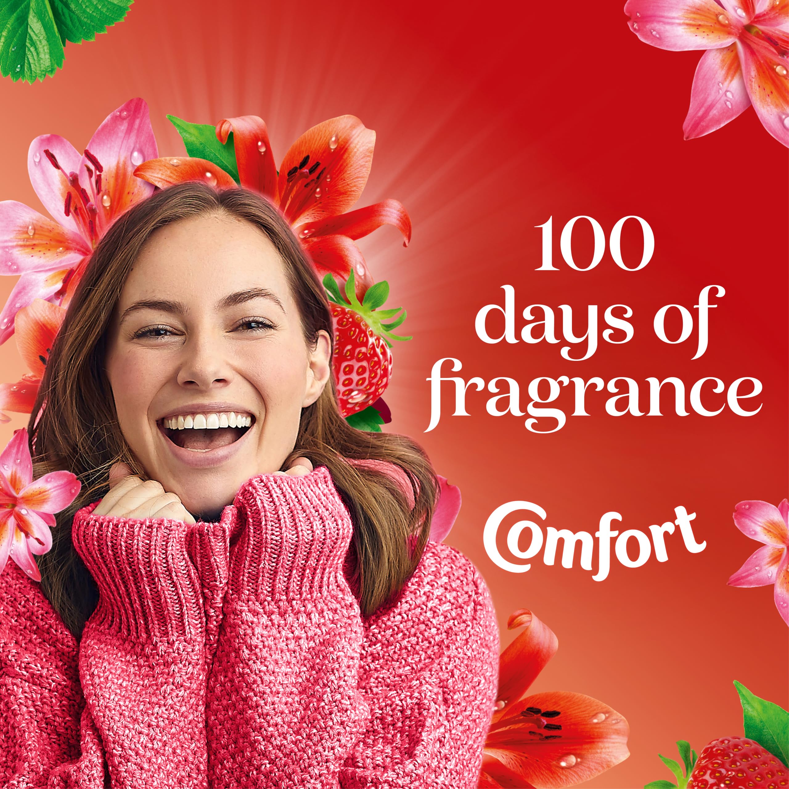 Comfort - Perfume Creations Strawberry & Lily Fabric Conditioner (900 ml) 7