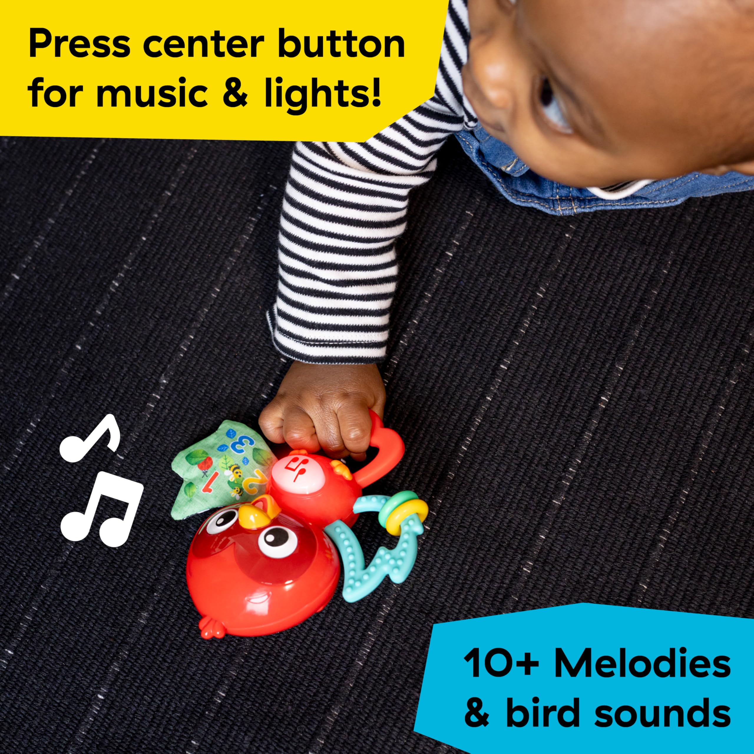 Baby Einstein Roxy’s Bright Flight Musical Toy - Multisensory Play | Ages 3 Months+ 2