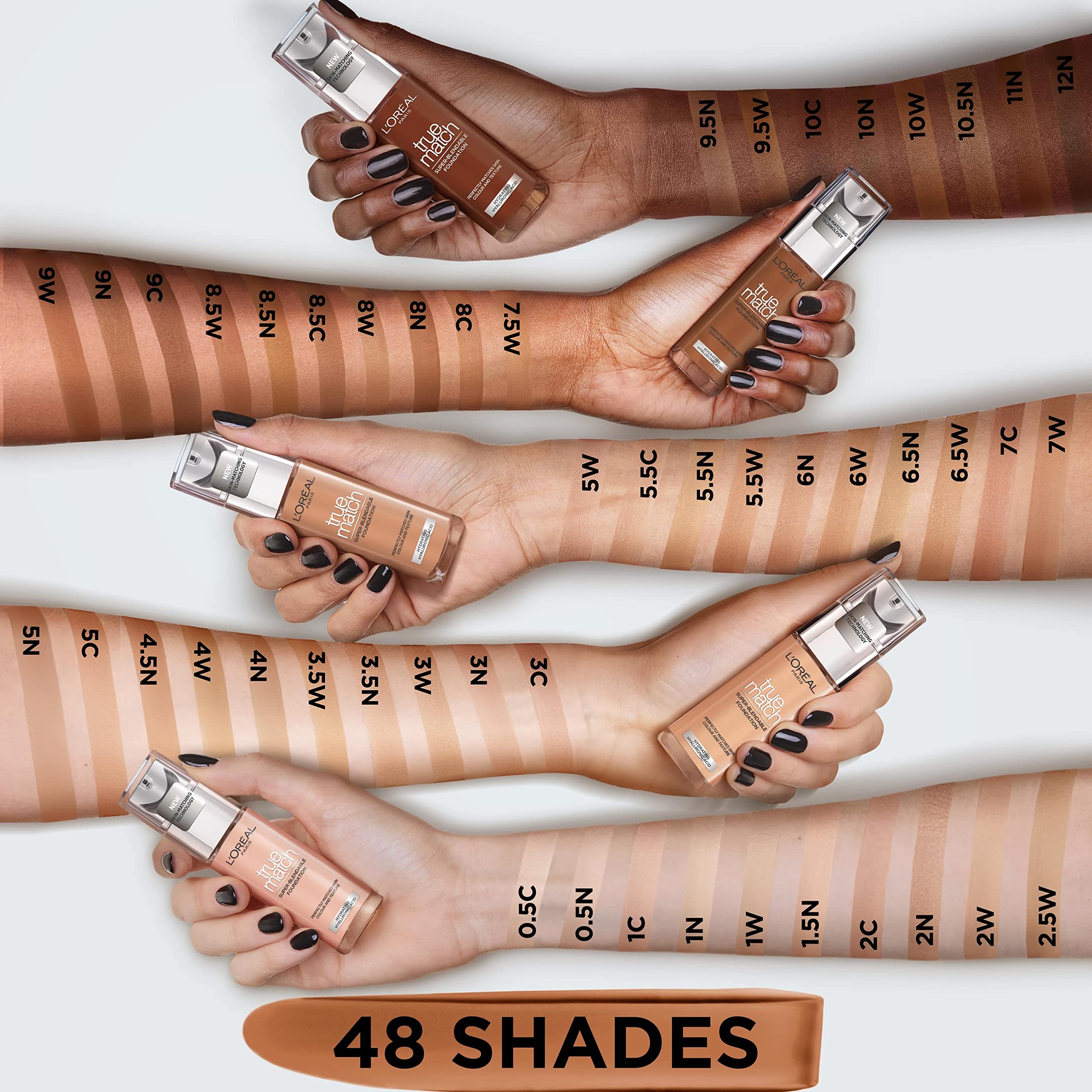 L'Oréal Paris True Match Liquid Foundation with Hyaluronic Acid & SPF 16 - 30 ml 13