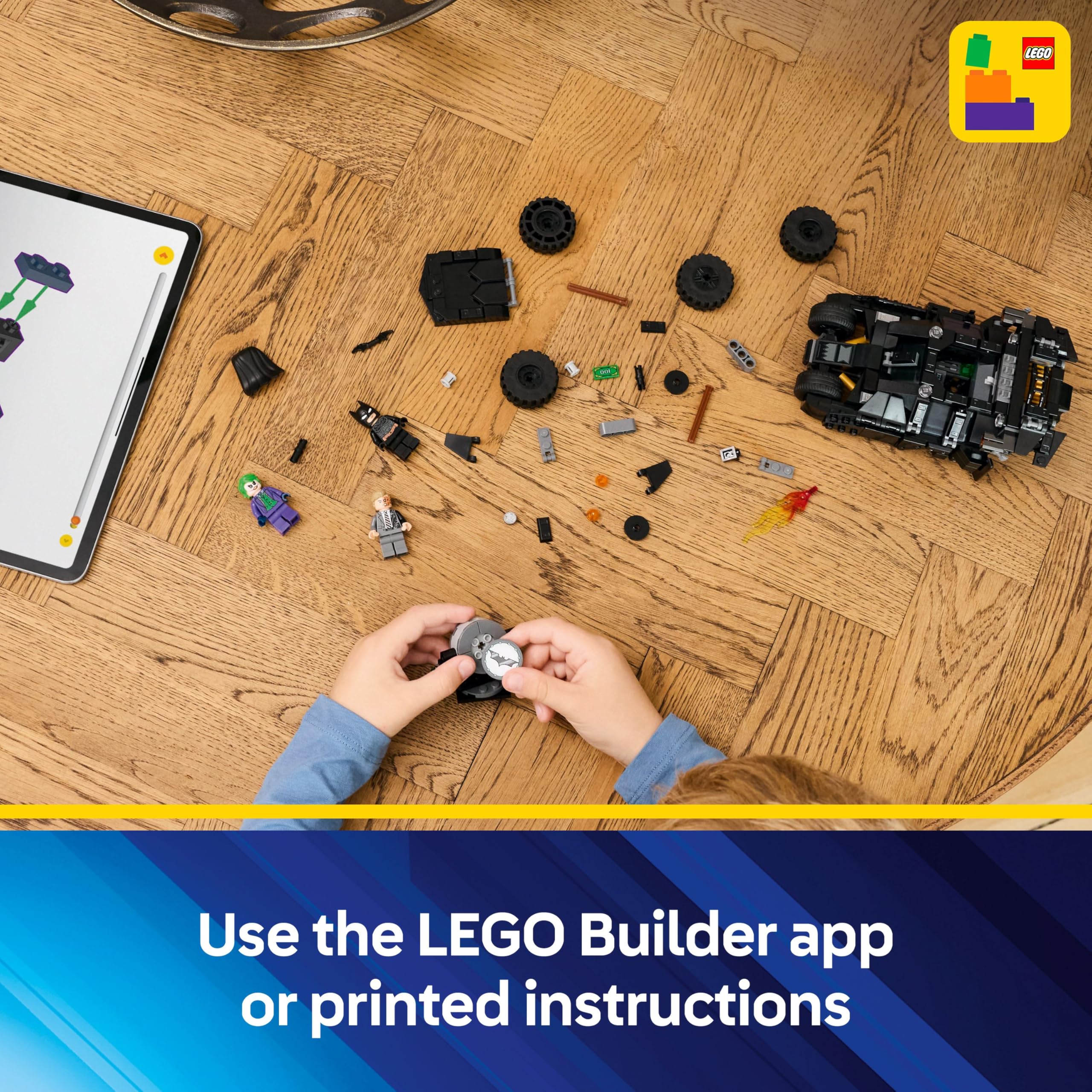 LEGO DC Batman Tumbler vs. Two-Face & The Joker Building Set | Ages 8+ 7