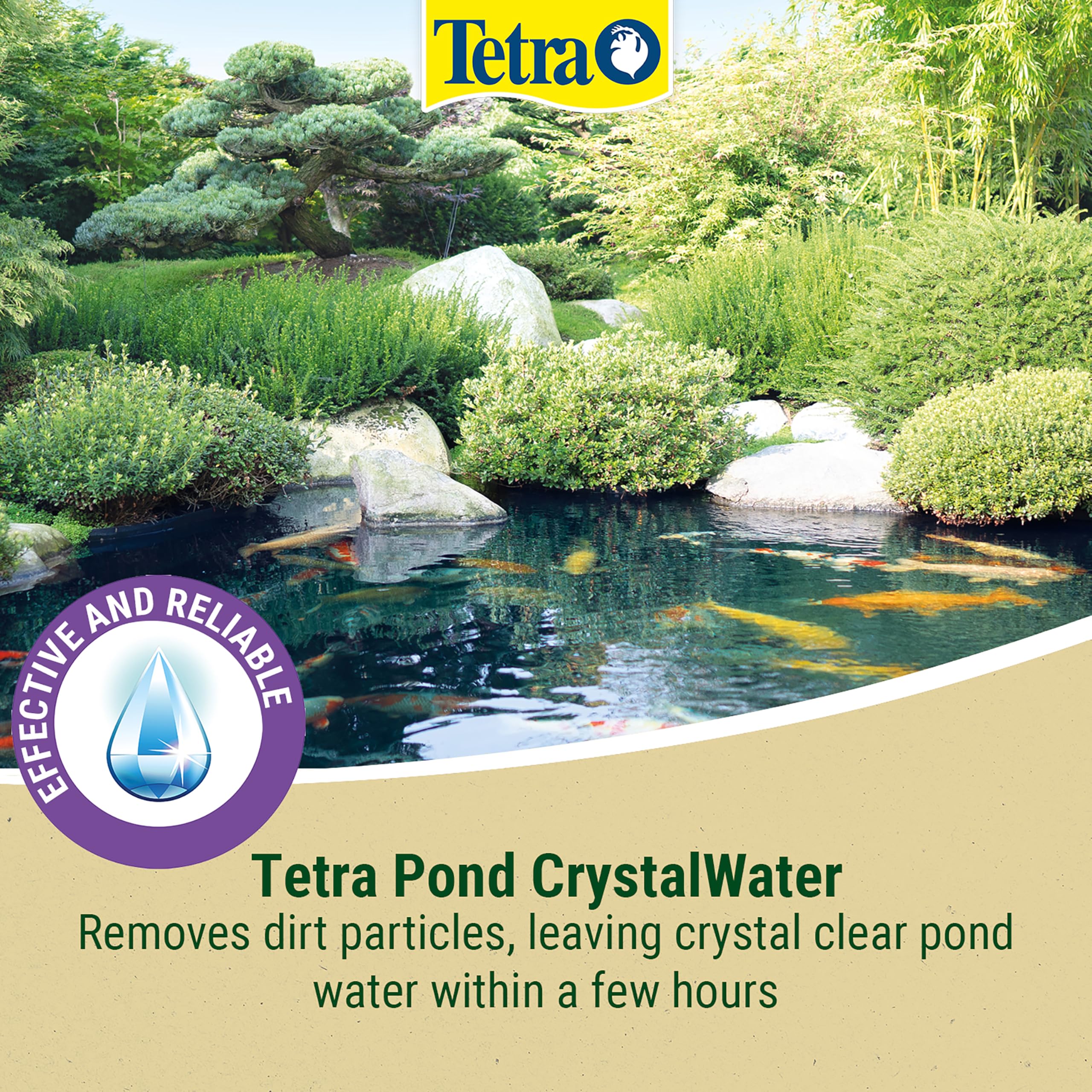 Tetra Pond CrystalWater - Water Clarifier Against Turbidity | 500ml Liquid 4