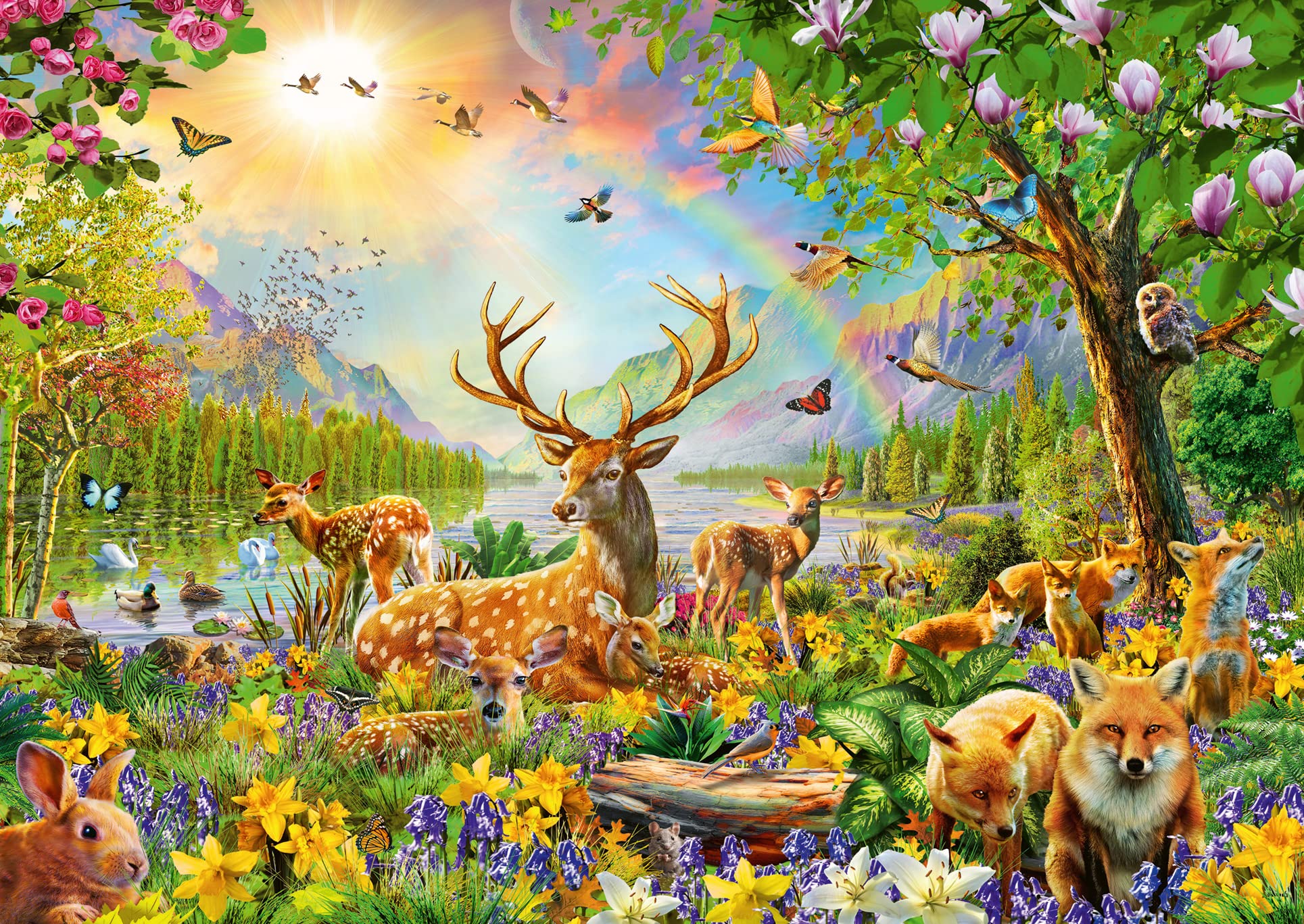Ravensburger Wonderful Wilderness Jigsaw Puzzle - 200 Pieces | Kids Age 8+ | 49 x 36cm 2