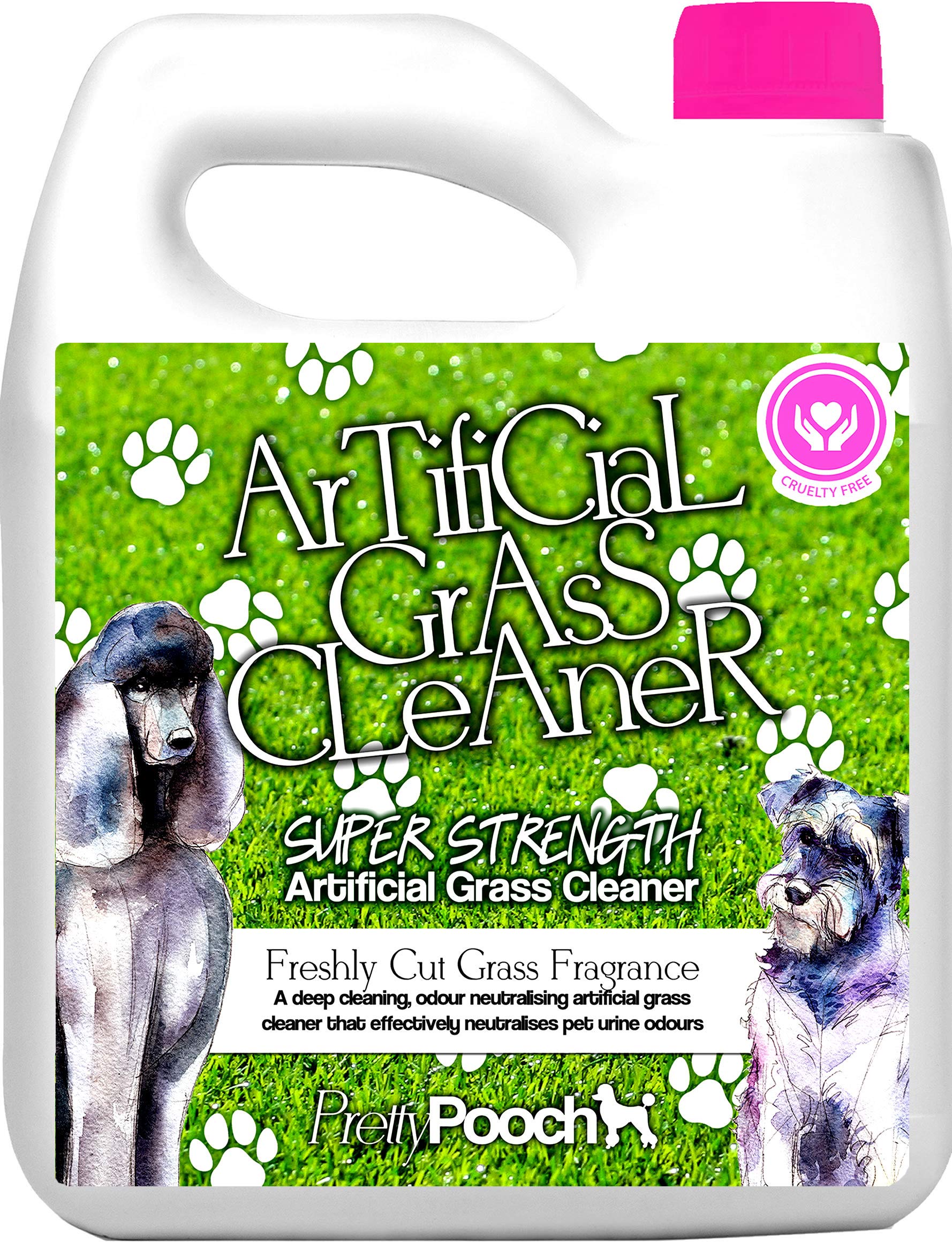 Pretty Pooch Artificial Grass Cleaner - 10:1 Super Concentrate for Dog Urine Odours | 1L Size