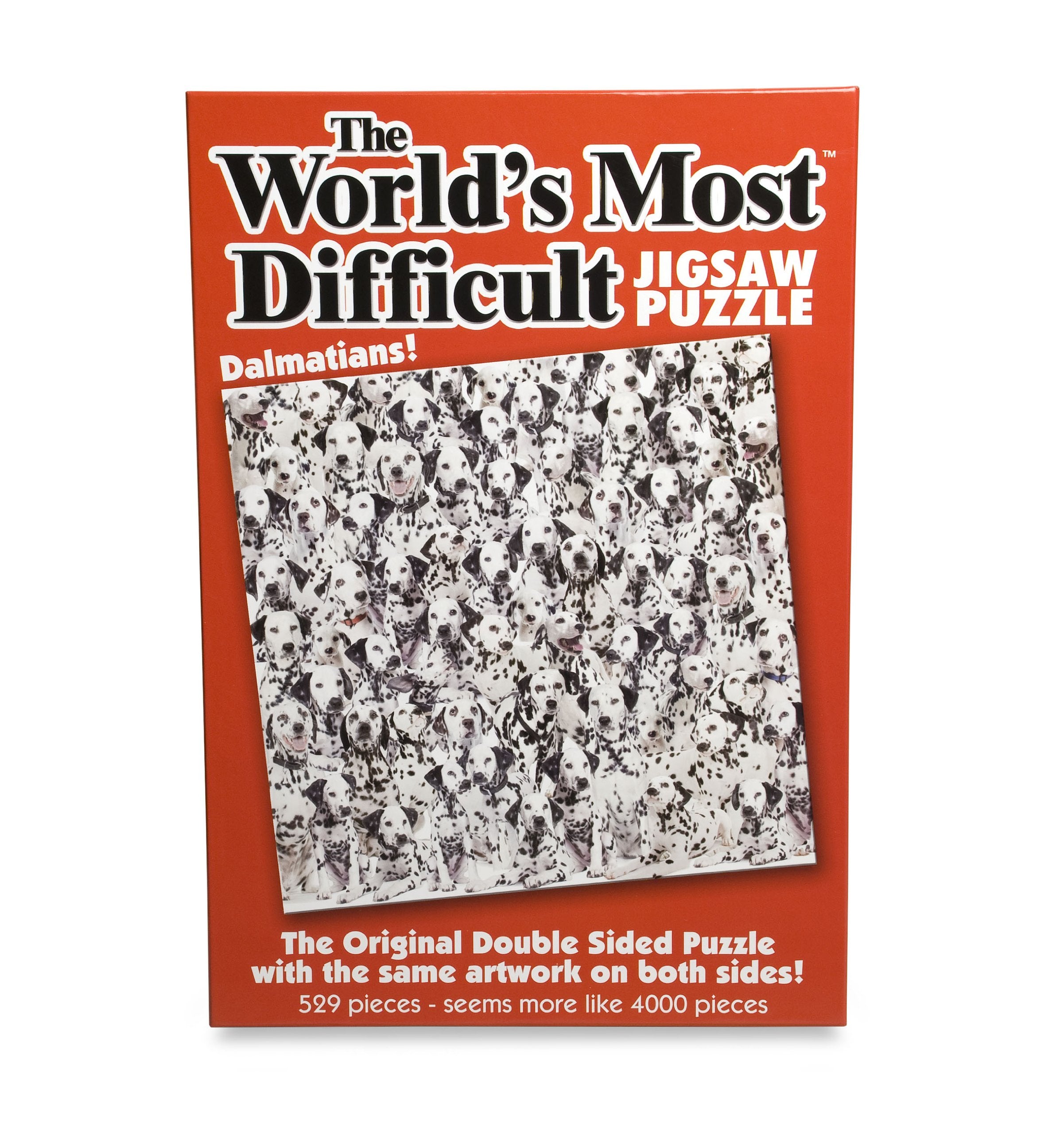 Paul Lamond Games World's Most Difficult Jigsaw Puzzle - Dalmatians 529-Piece Double-Sided Puzzle 2