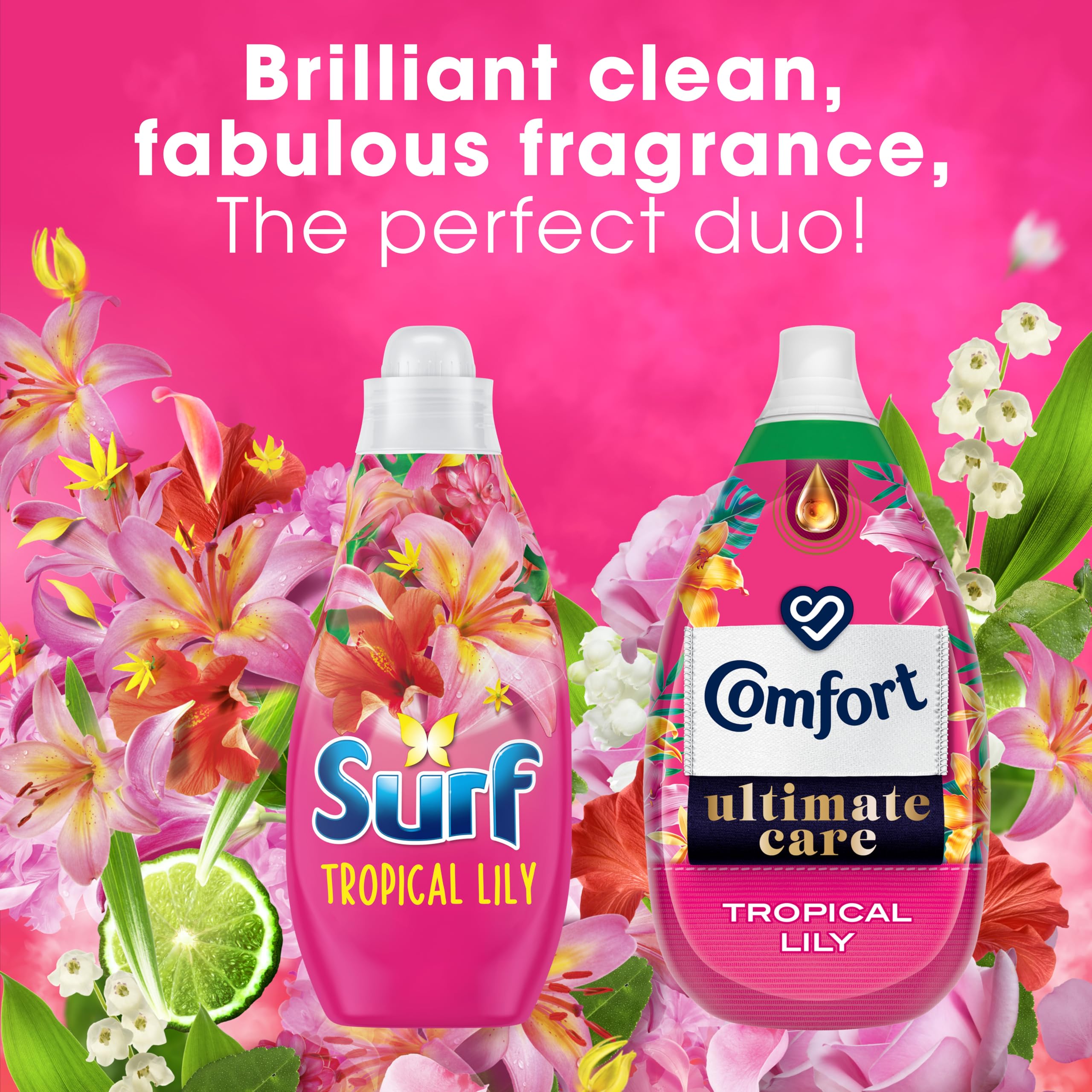 Surf Tropical Lily Laundry Washing Liquid Detergent (1.5L) 5