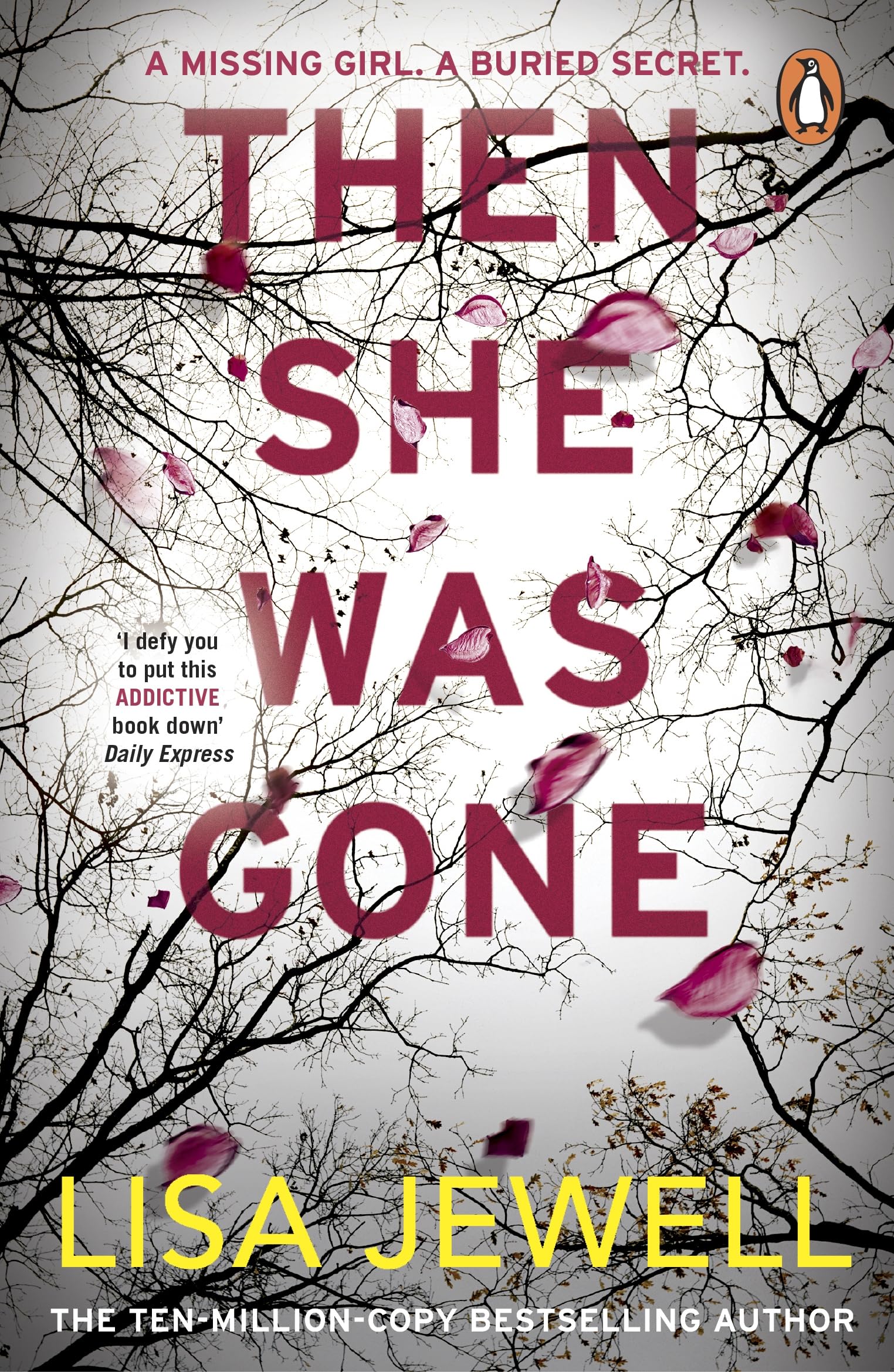 Arrow Then She Was Gone by Lisa Jewell | Psychological Thriller Paperback