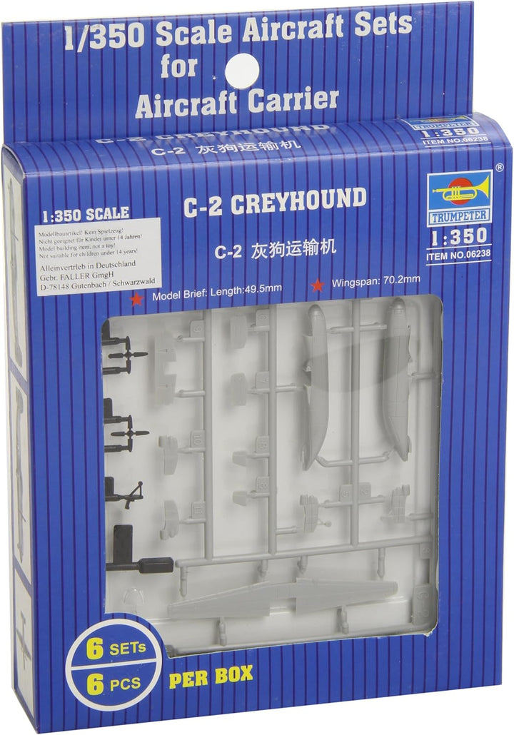 Trumpeter Grumman C-2 Greyhound 1:350 Model Kit - Detailed Build for Ages 14+