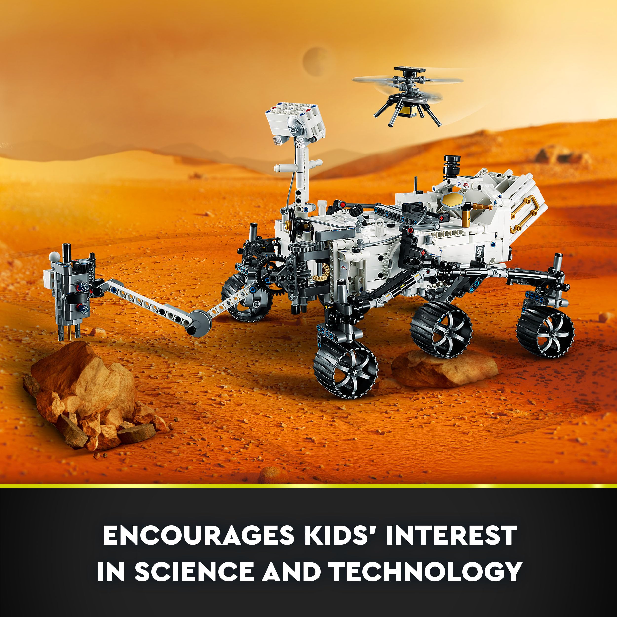 LEGO 42158 Technic NASA Mars Rover Perseverance Space Set with AR Experience | Ages 10+ 8