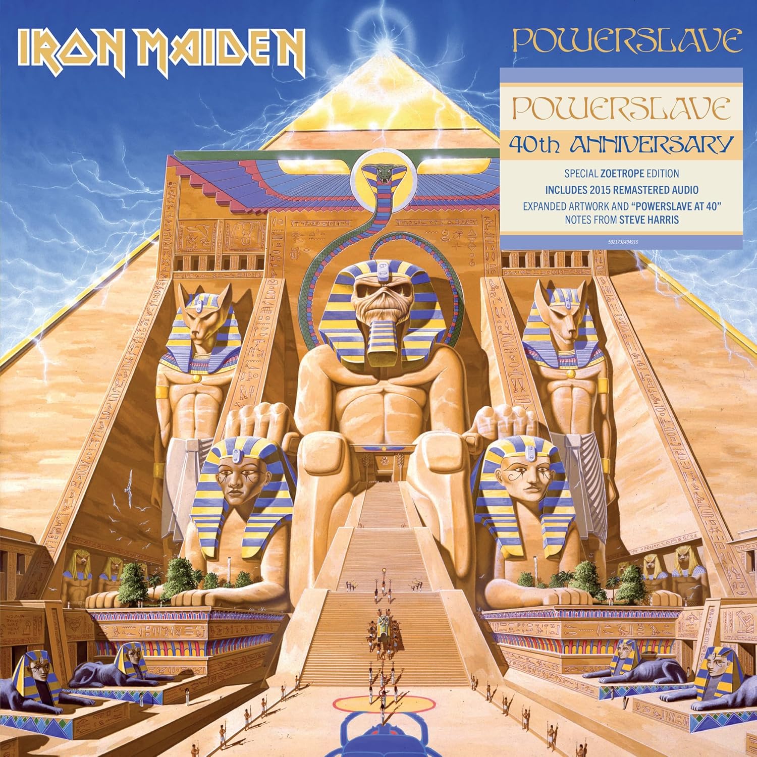 Iron Maiden – Powerslave (Limitierte 40. Jubiläumsausgabe Zoetrope Vinyl) [VINYL]