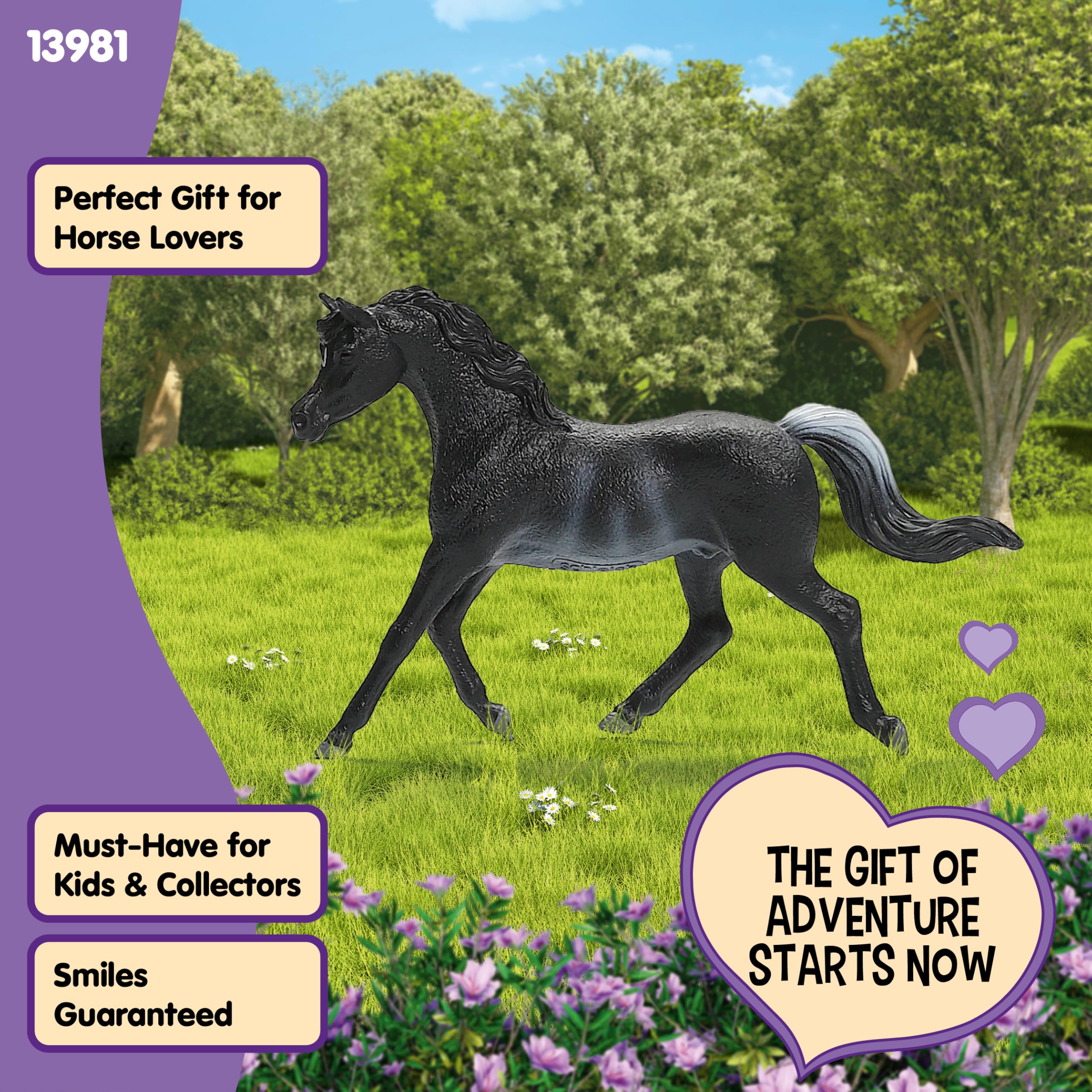 SCHLEICH Horse Club - Arab Stallion Figurine 13981 8