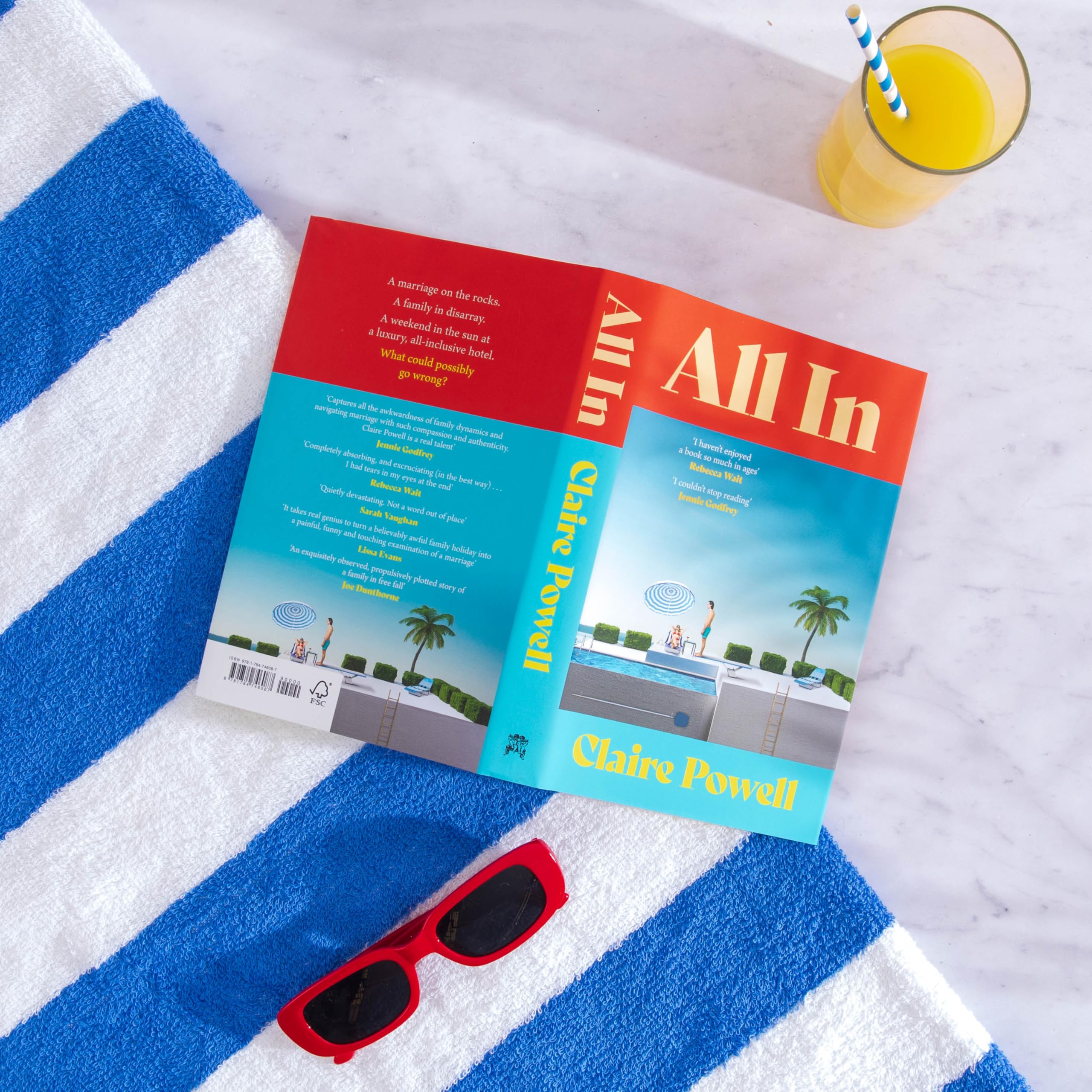 All In by Claire Powell | Women's Literary Fiction | Hardcover 7