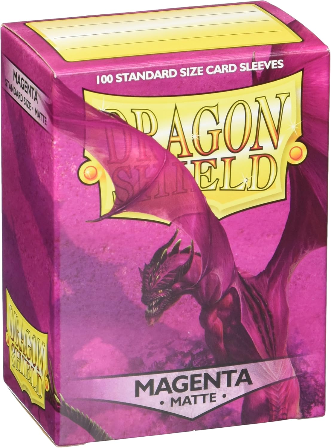 Dragon Shield Matte Hüllen in Standardgröße, 100 Stück – Magenta, Mehrfarbig