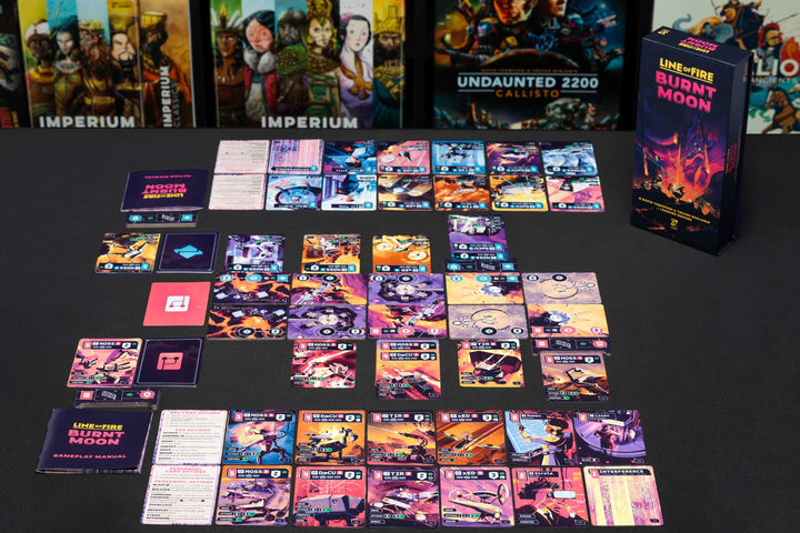 Undaunted 2200: Line of Fire – Burnt Moon Deckbuilding Card Game