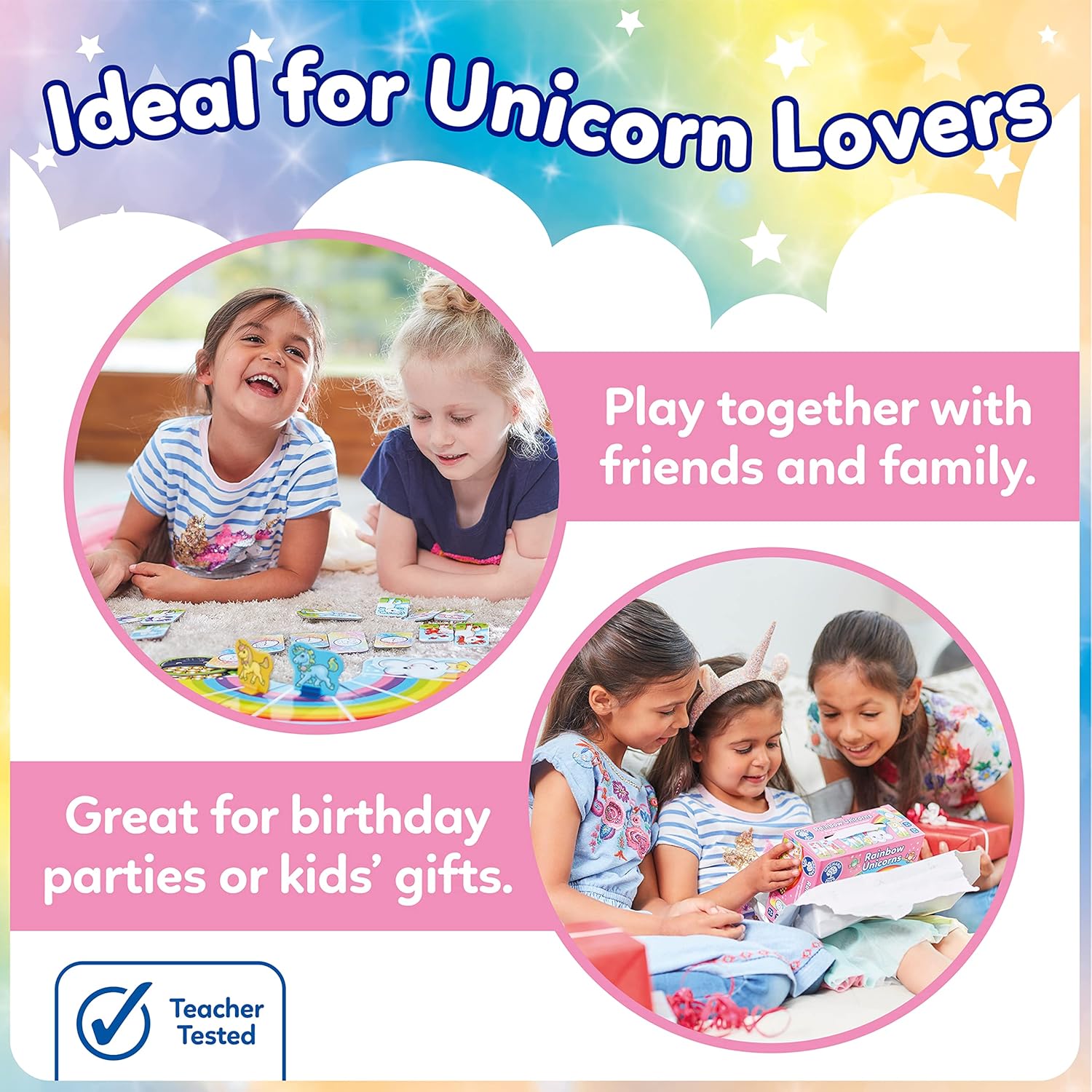 Orchard Toys Rainbow Unicorns Memory Matching Game 6