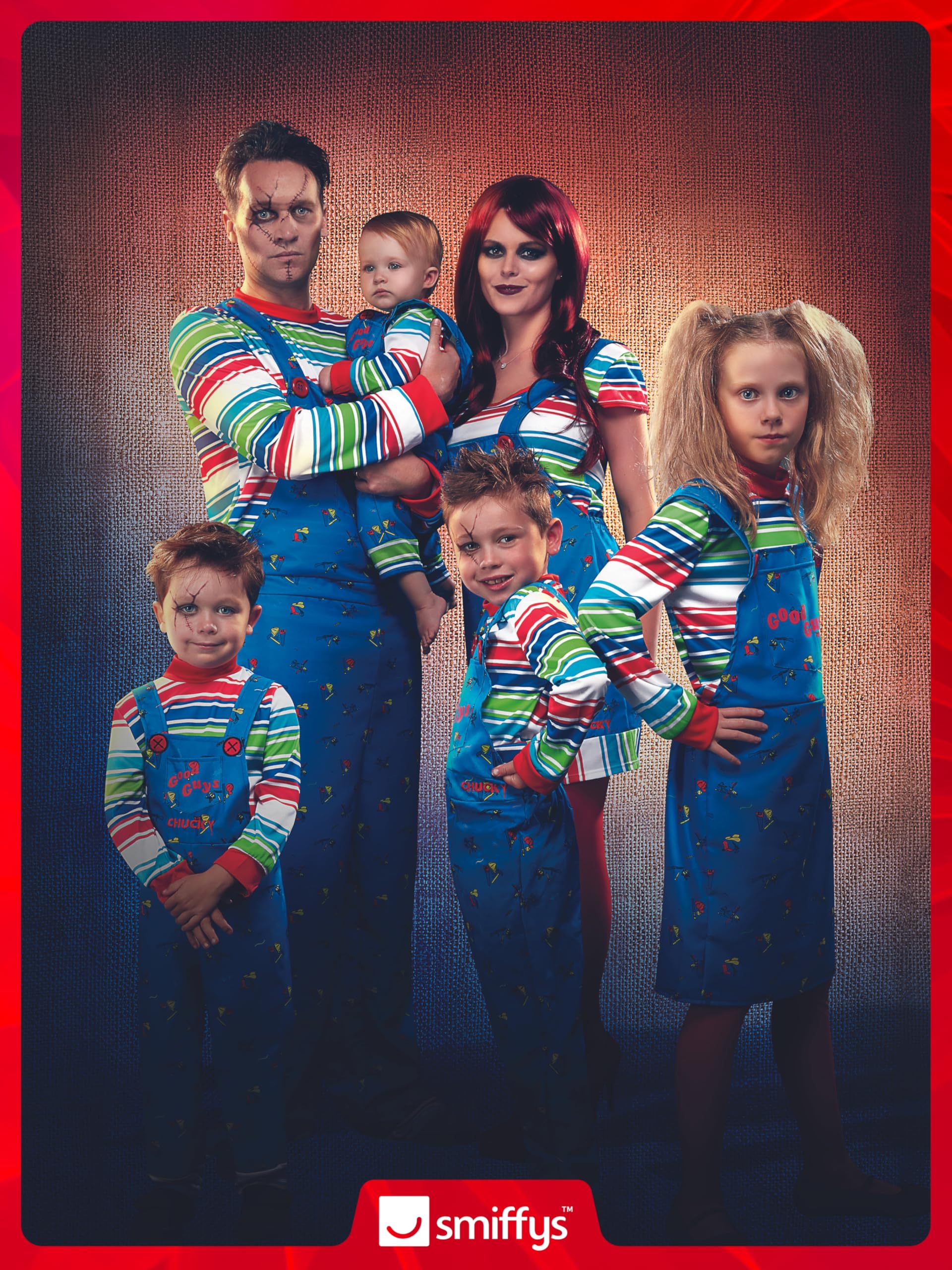 Smiffys Chucky Costume - Kids Size 6