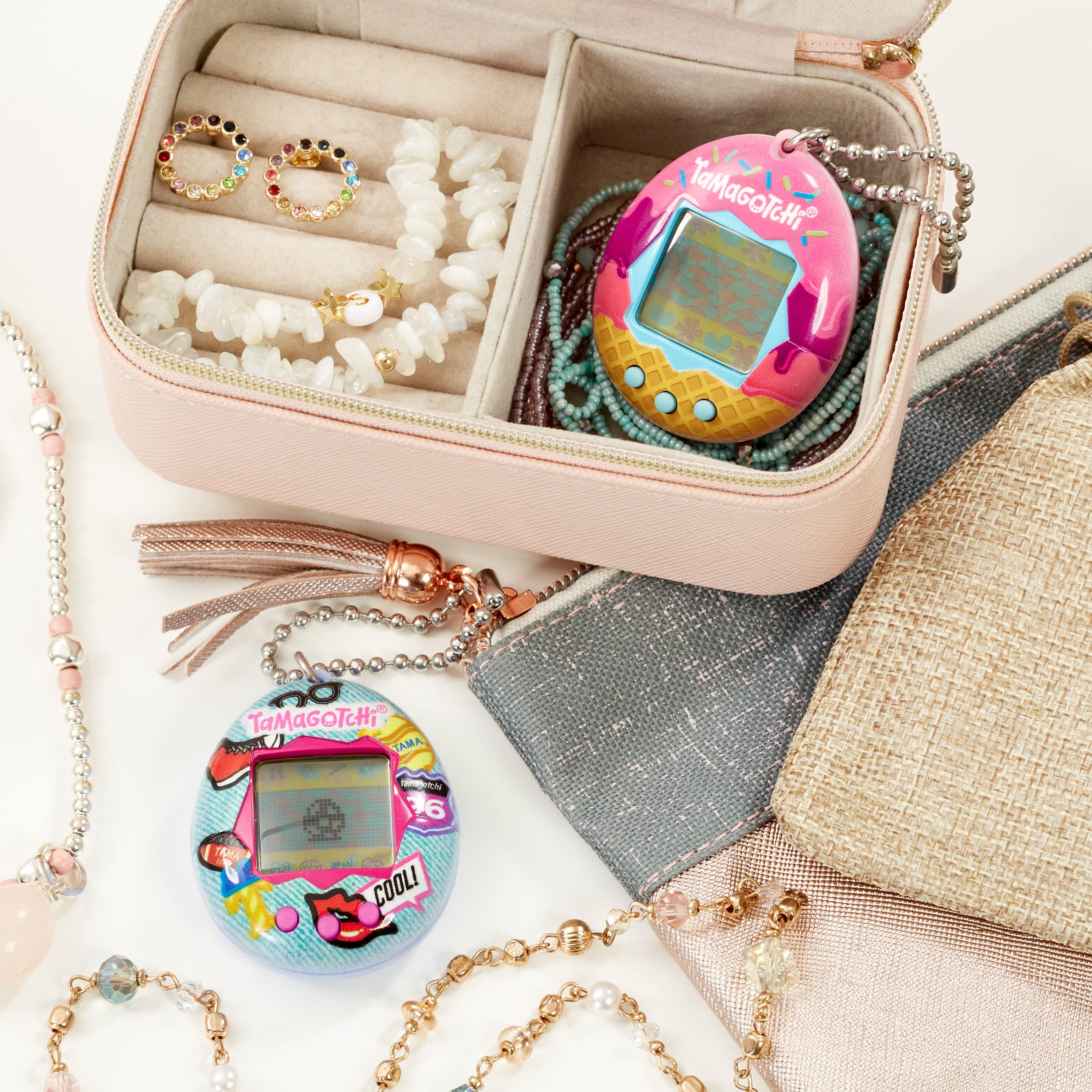 Bandai Tamagotchi Original Rainbow Shell - Electronic Virtual Pet Toy for Kids 8+ 7