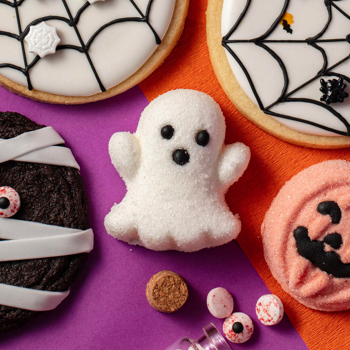 PME - Halloween Marshmallow Cake Toppers Pack of 12 Ghosts (180g)