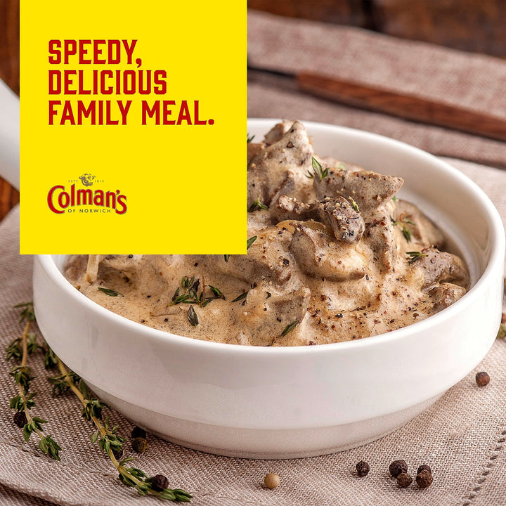 Colman's Beef Stroganoff Meal Maker - Quick Sauce Mix for Hearty Family Meals