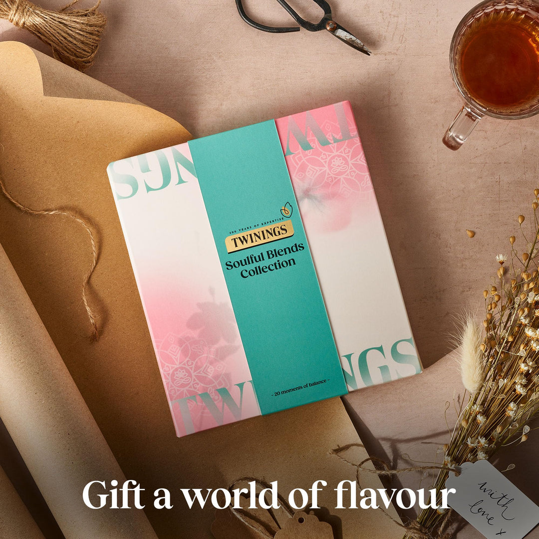 Twinings Soulful Blends Collection Gift Box - 20 Eco-Friendly Herbal & Green Tea Bags