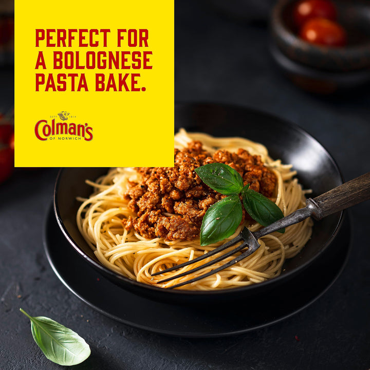 Colman's Spaghetti Bolognese Meal Maker - Quick & Easy Family Sauce Mix (4 Servings)