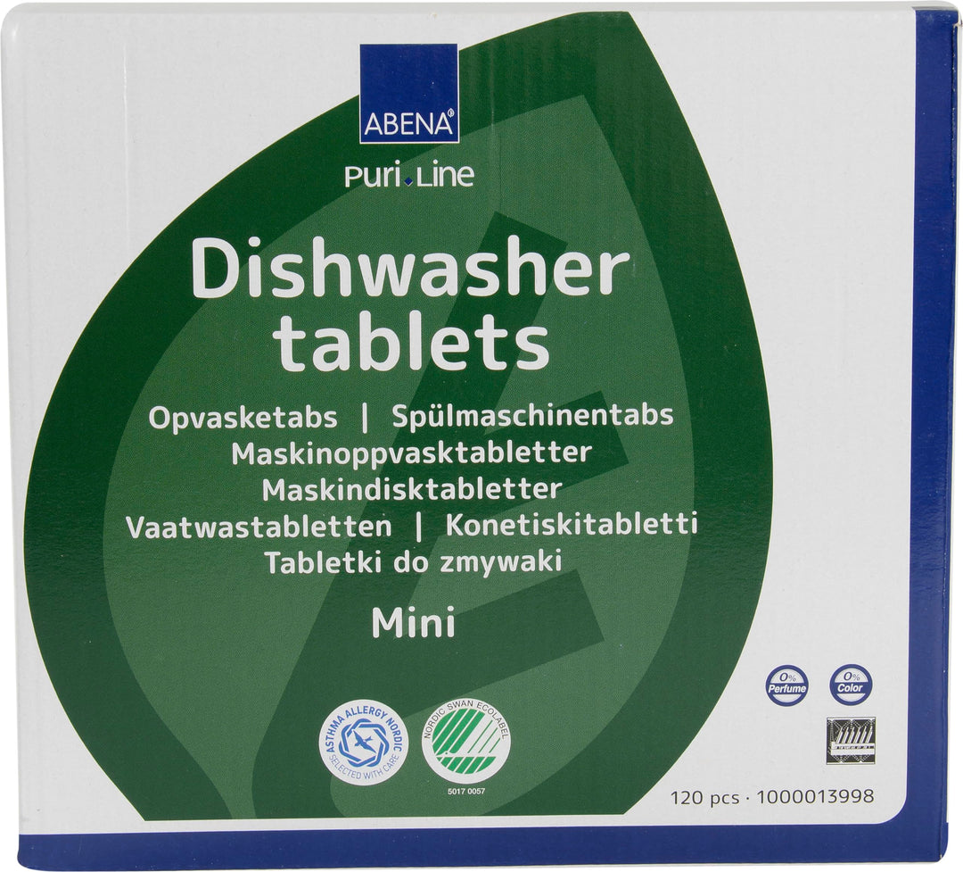 ABENA PuriLine Dishwasher Tablets - 120 Pack Detergent Pods