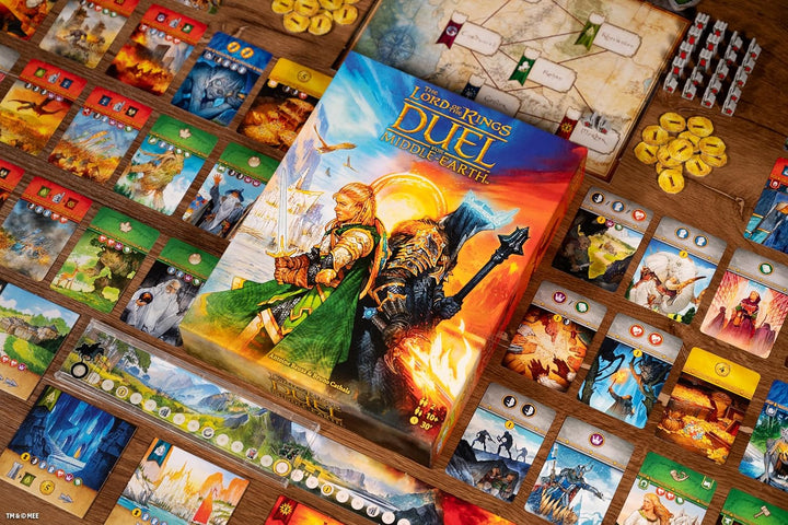 Repos Production The Lord of the Rings: Duel for Middle-Earth Board Game
