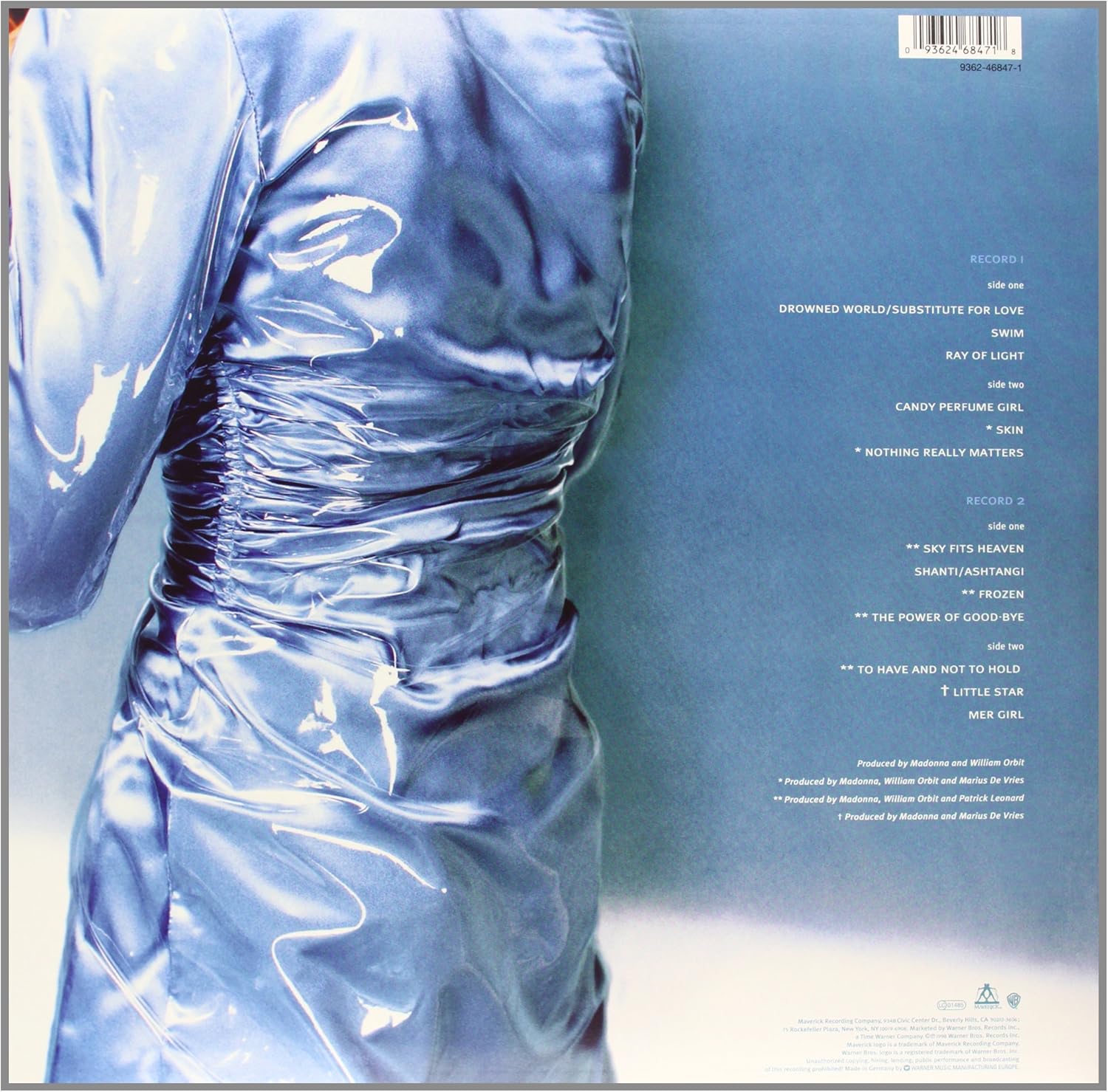 Madonna - Ray Of Light VINYL 2