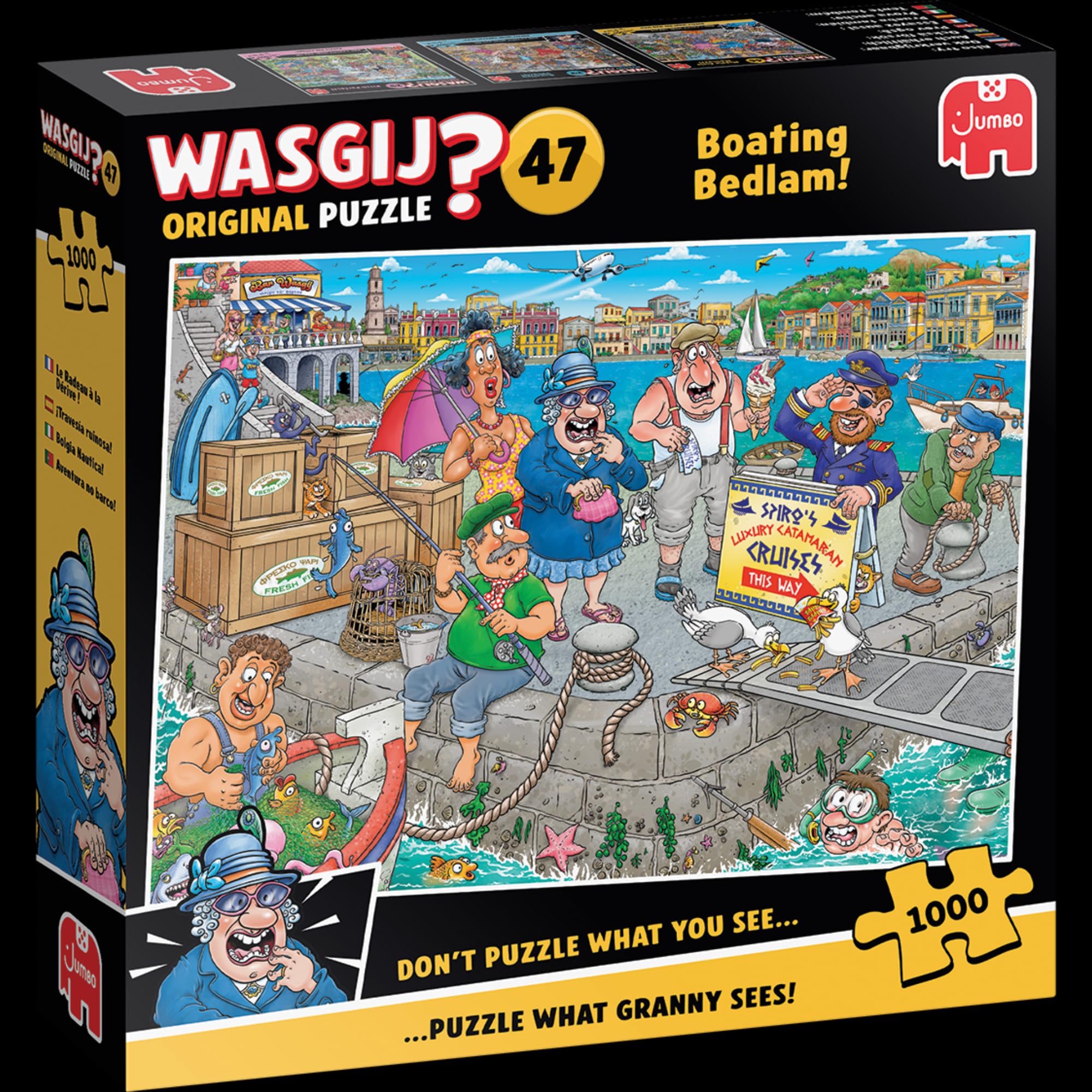 Wasgij Original 47 - Boating Bedlam 1000 Piece Jigsaw Puzzle 7