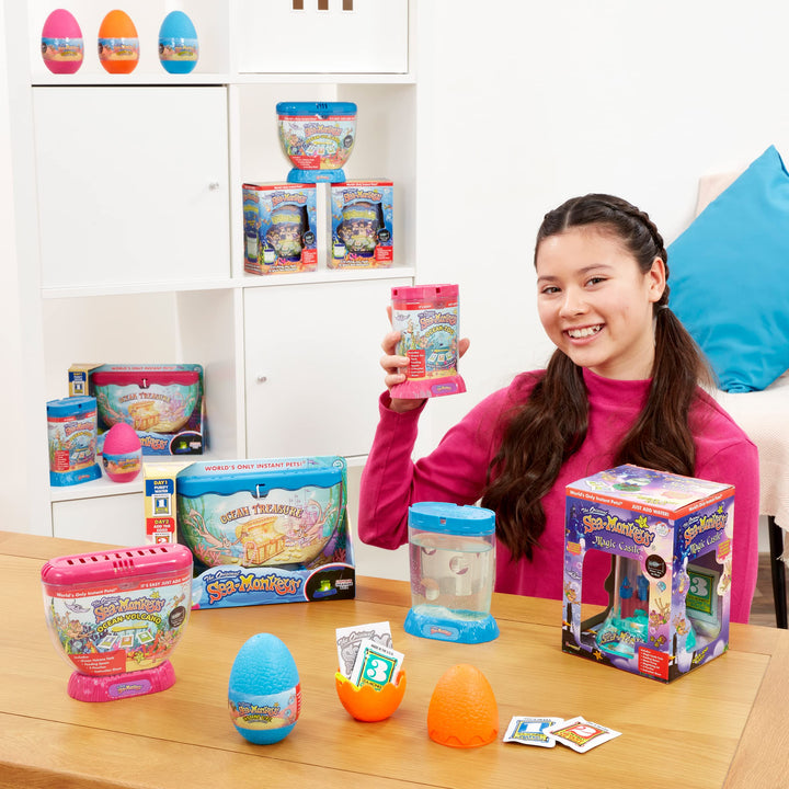 Sea Monkeys Ocean Zoo - Educational Science Kit for Kids 5-10