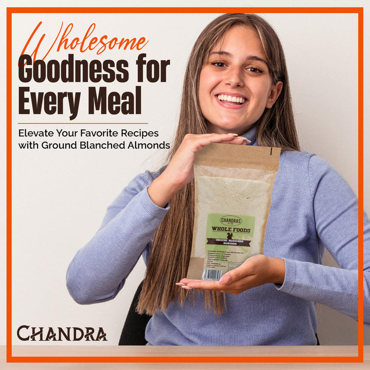 Chandra Whole Foods - Ground Almond Flour 1KG