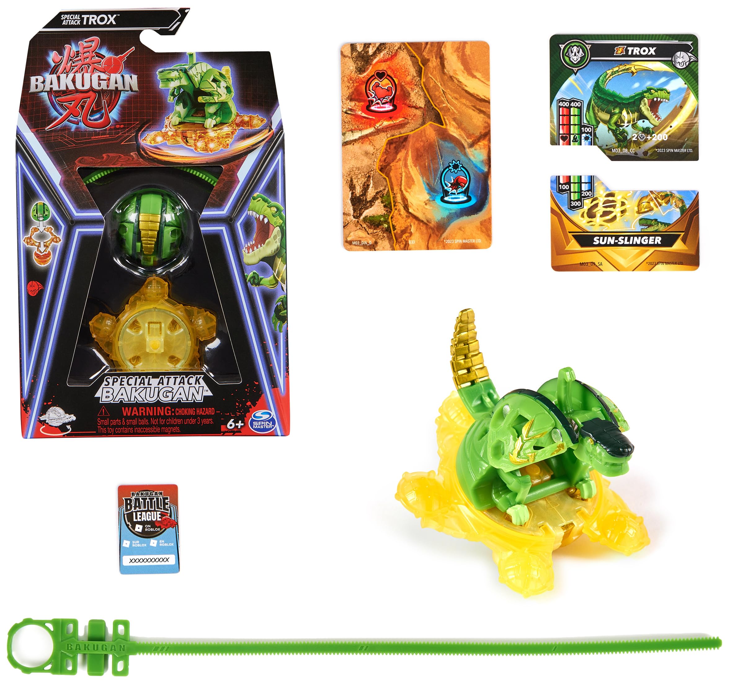Bakugan Special Attack Trox - Customizable Spinning Action Figure for Kids 5-15 11