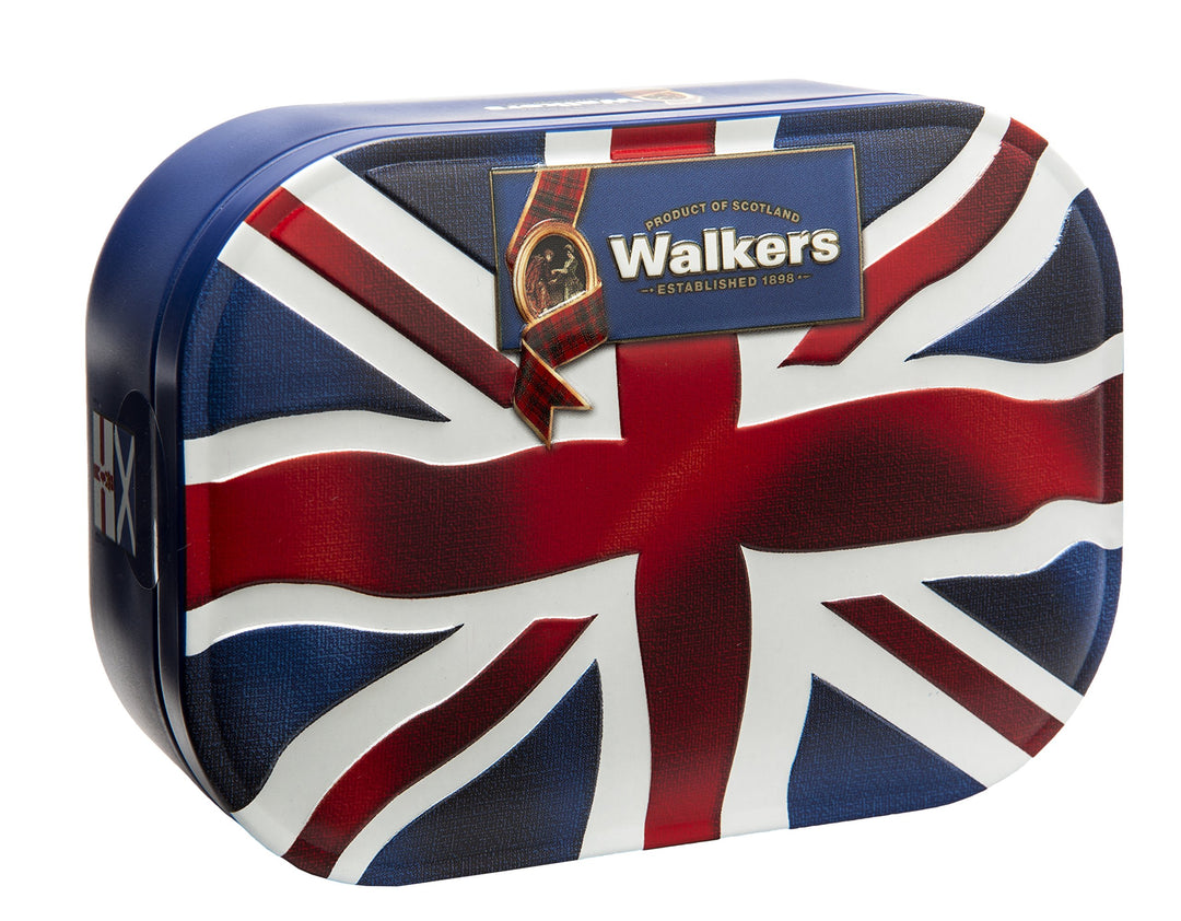 Walker's Shortbread Union Jack Keepsake Tin - Traditional Butter Biscuits Gift