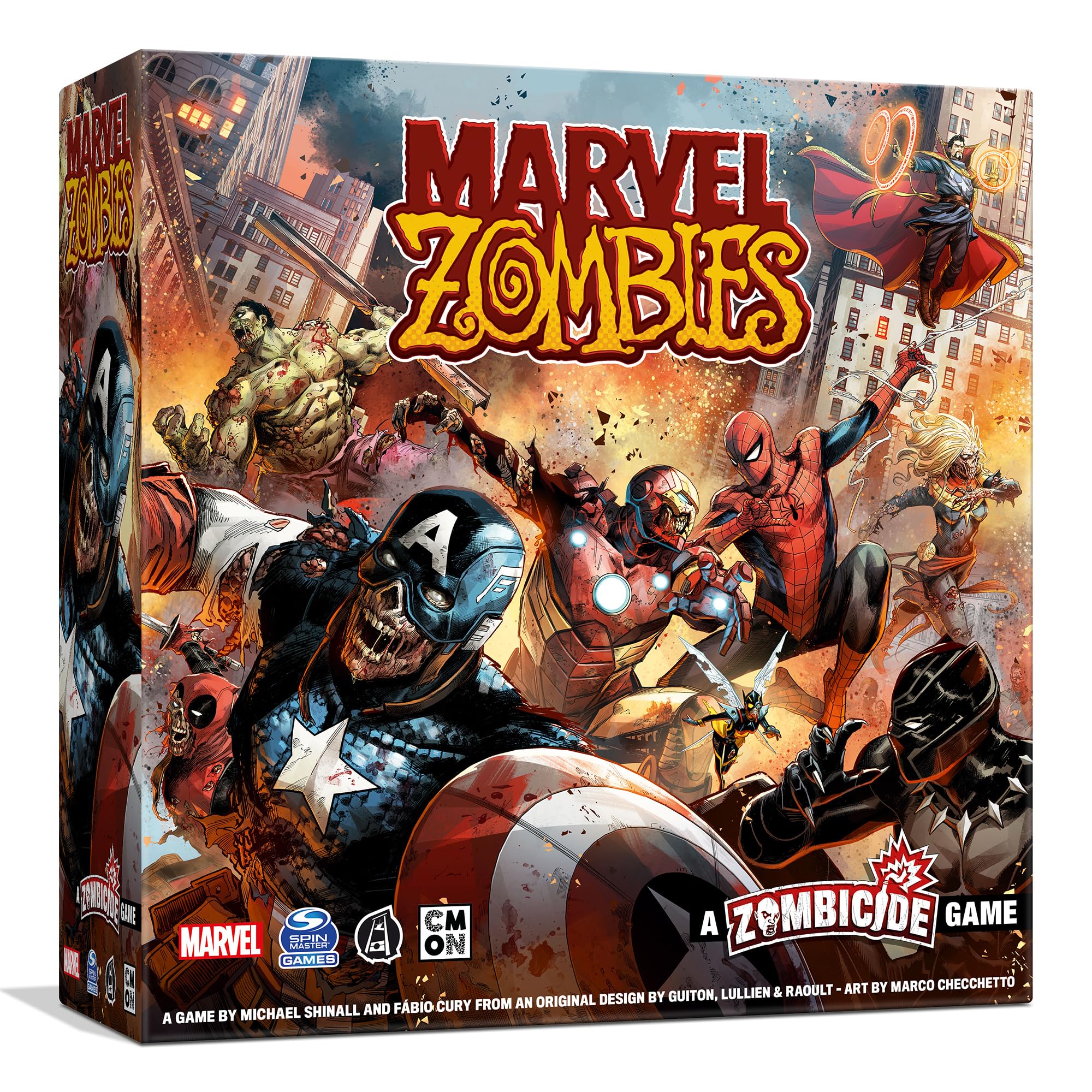 CMON Marvel Zombies: Core Box Miniatures Board Game