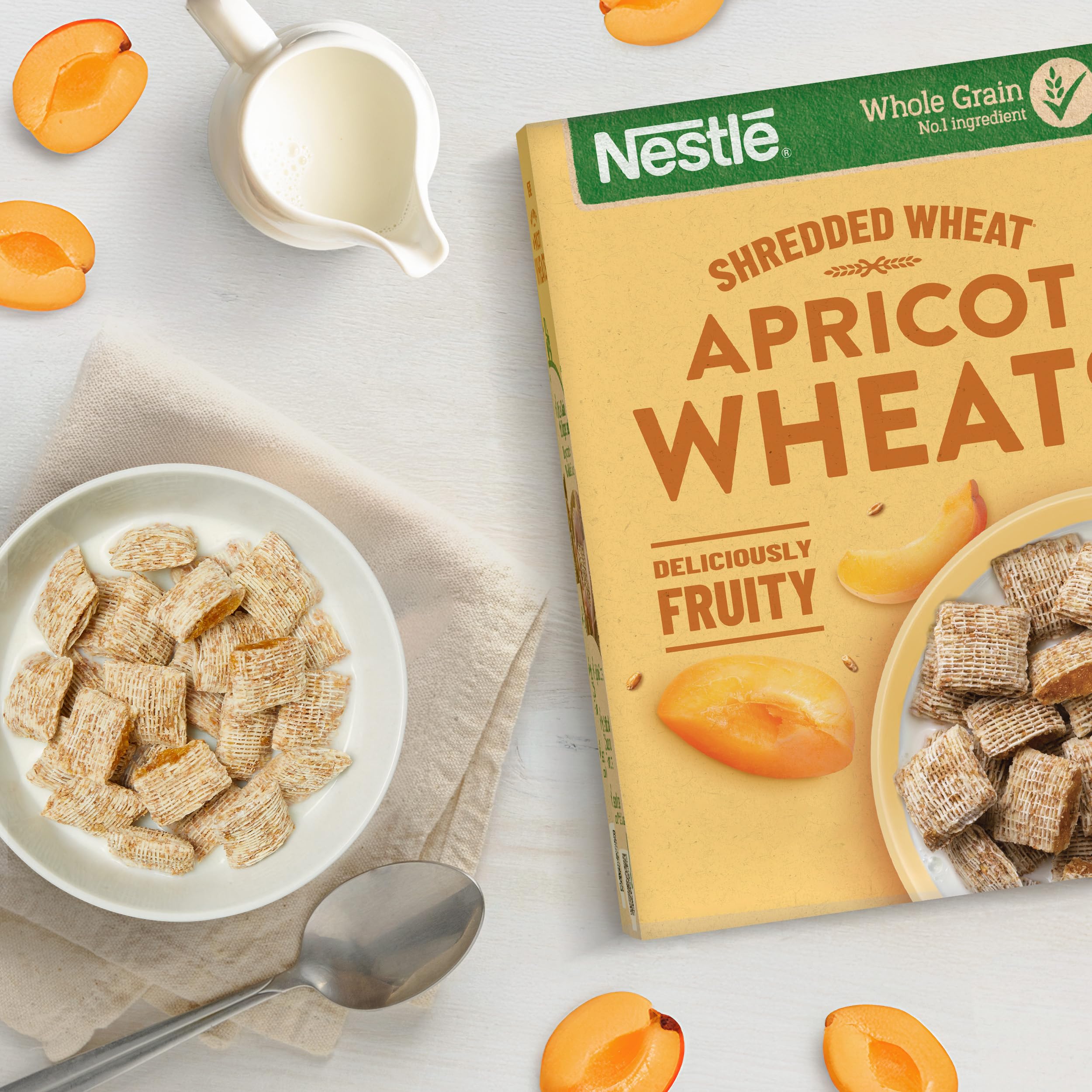Nestlé Shredded Wheat Apricot Wheats 450g 4