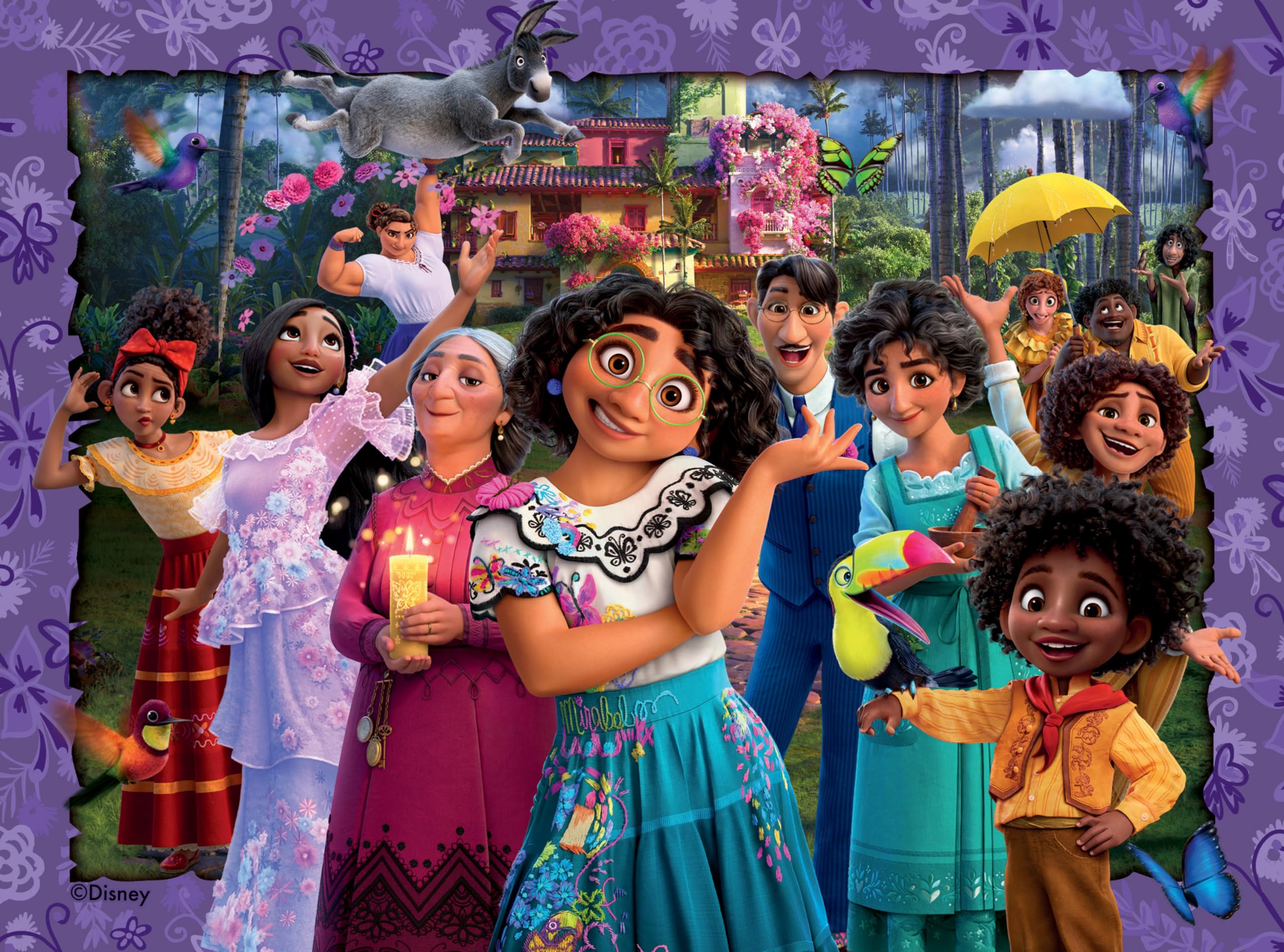 Ravensburger Disney Encanto 4-in-1 Jigsaw Puzzle Set - 72 Pieces, Ages 3+ 5