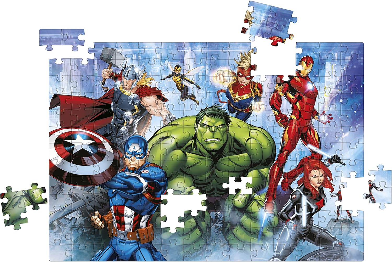 Clementoni Marvel Avengers 180-Piece Puzzle for Kids - Superheroes Jigsaw 6