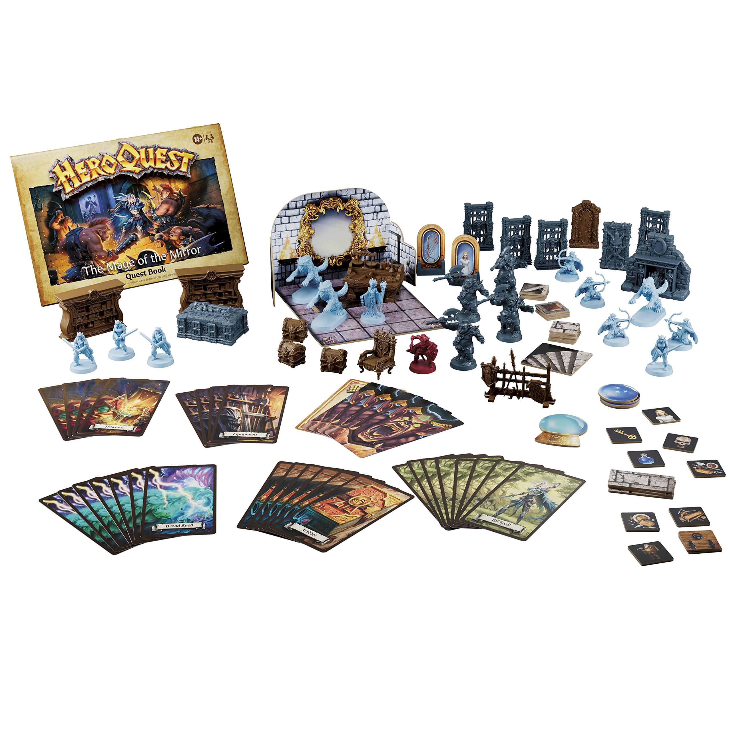 Avalon Hill HeroQuest The Mage of the Mirror Quest Pack Expansion 2